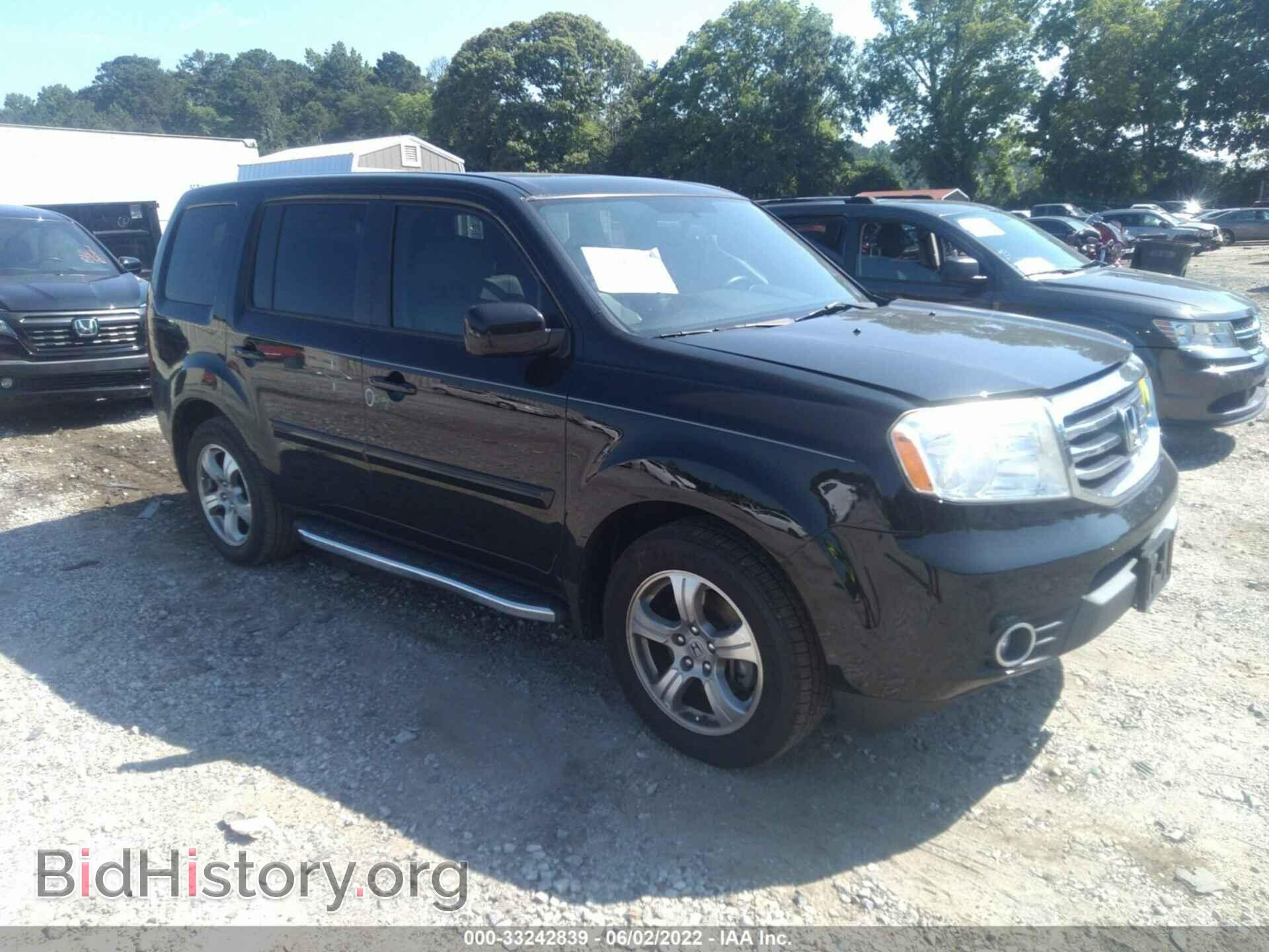 Photo 5FNYF3H75DB024015 - HONDA PILOT 2013