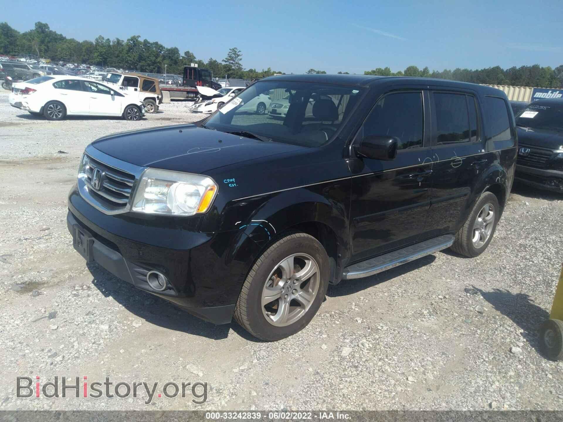 2013 HONDA PILOT - VIN: 5FNYF3H75DB024015 - Photo 2