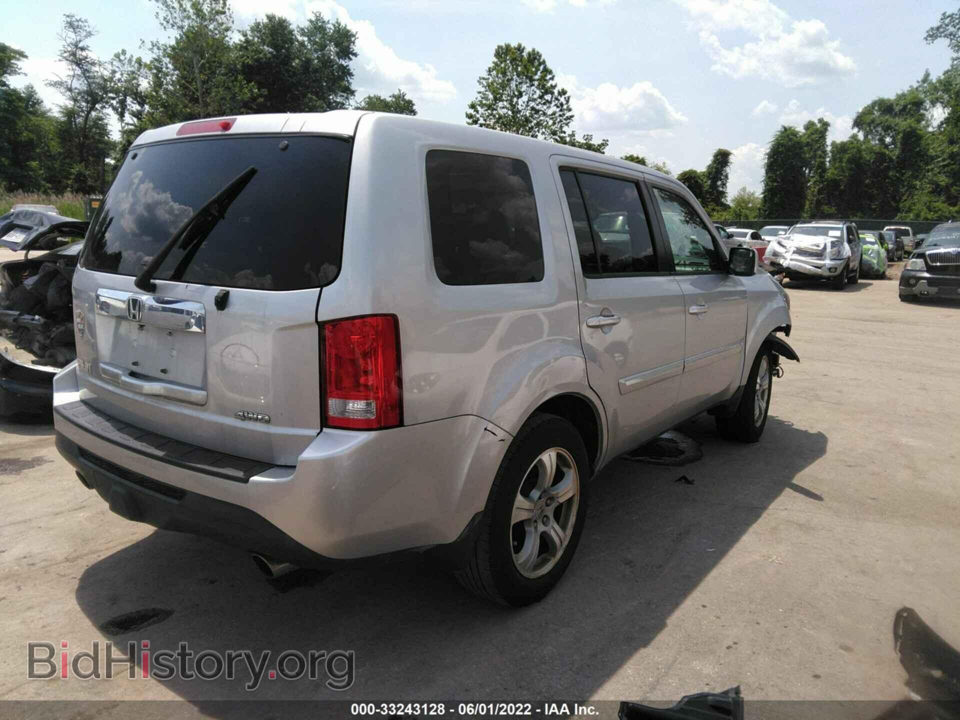 2012 HONDA PILOT - VIN: 5FNYF4H61CB016361 - Фото 4