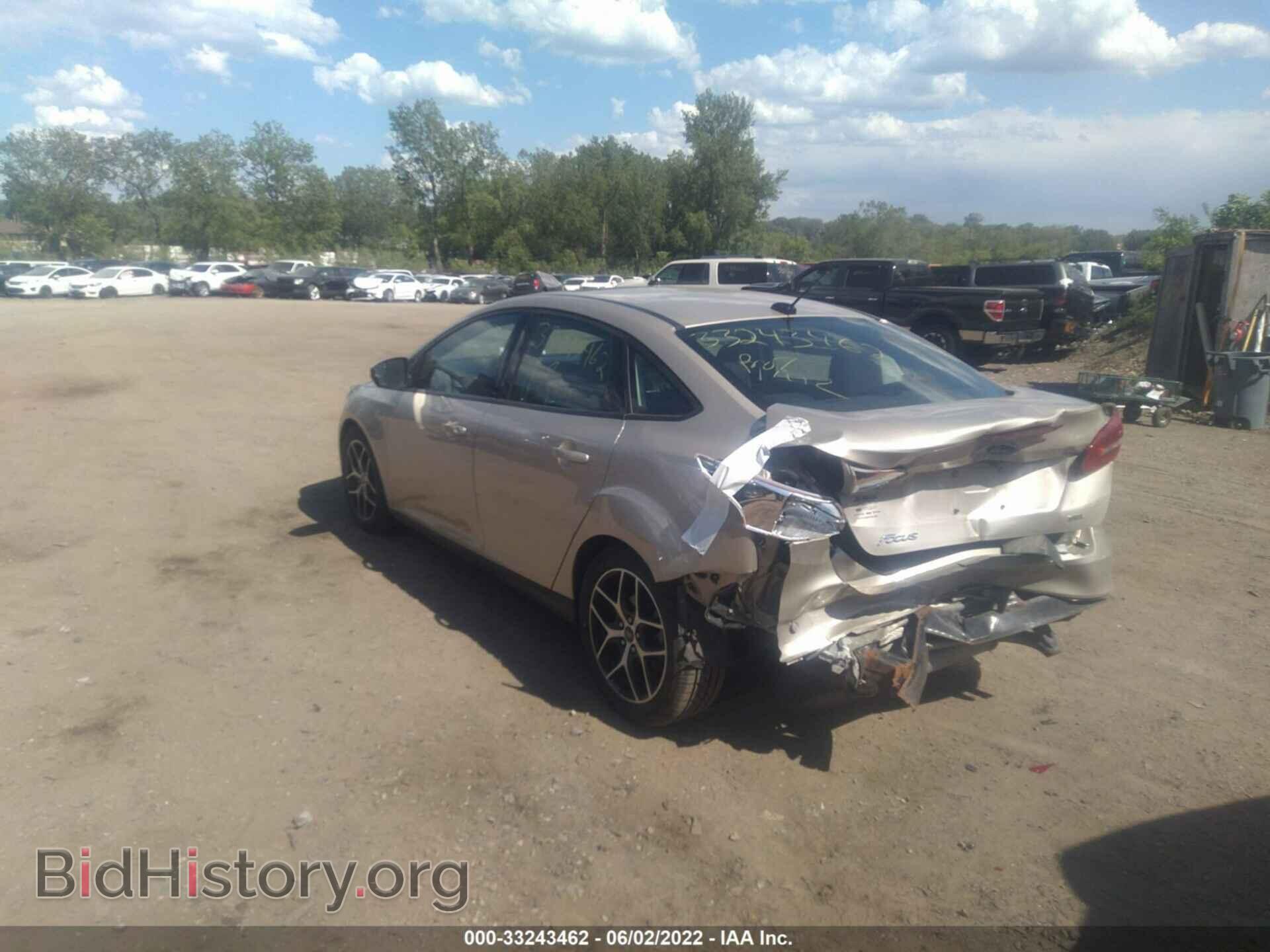 2018 FORD FOCUS - VIN: 1FADP3H23JL322349 - Фото 3