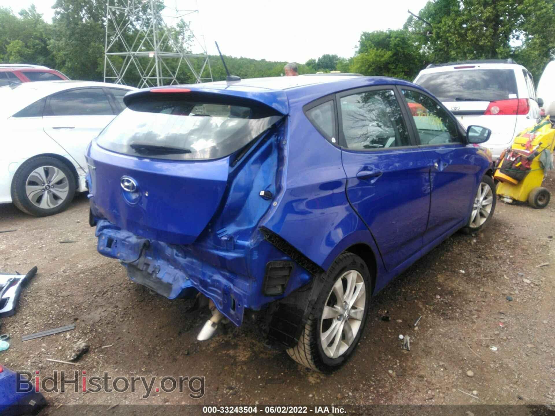 2012 HYUNDAI ACCENT - VIN: KMHCU5AE2CU019554 - Фото 6