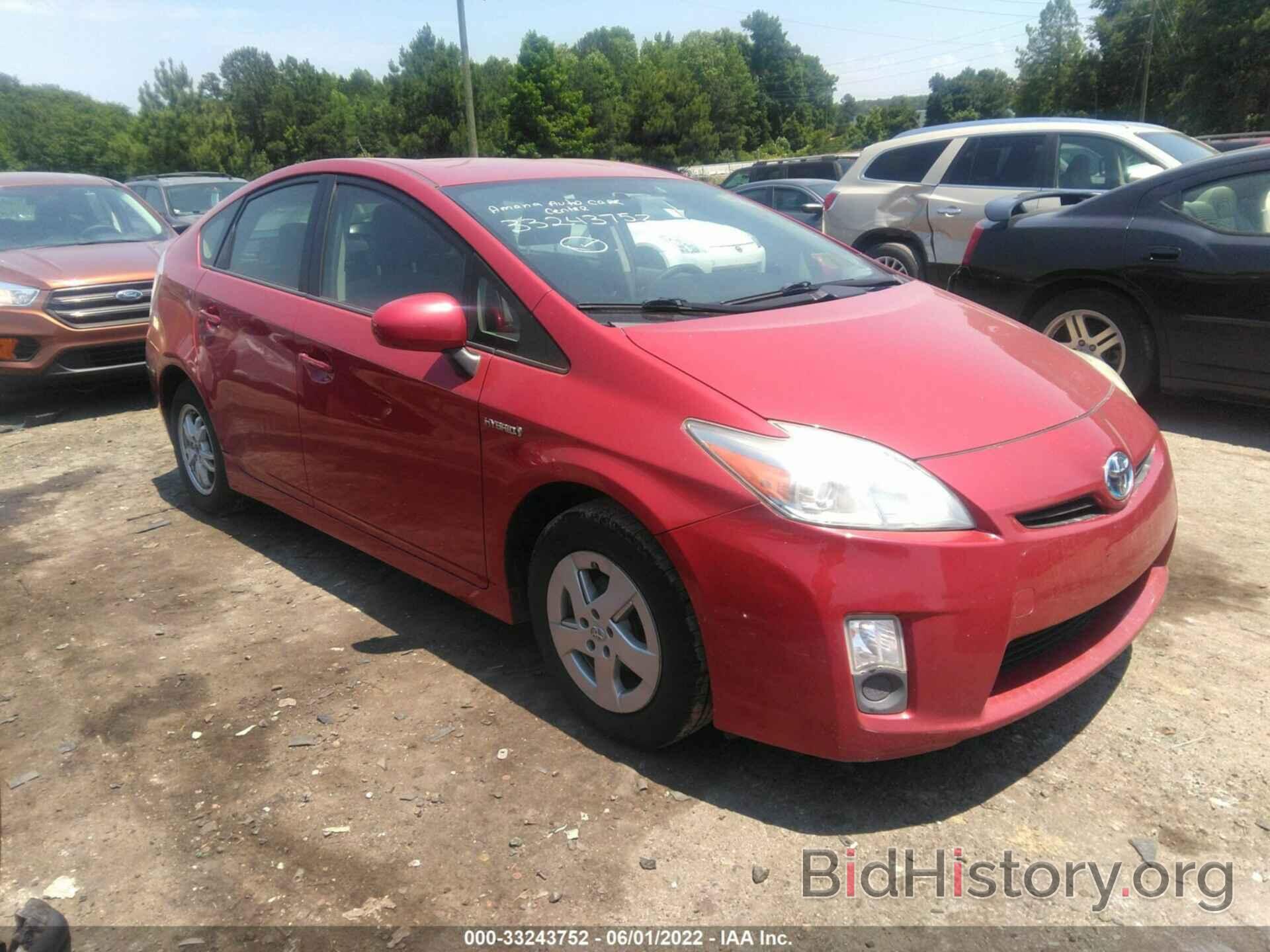 Photo JTDKN3DU9B0247531 - TOYOTA PRIUS 2011