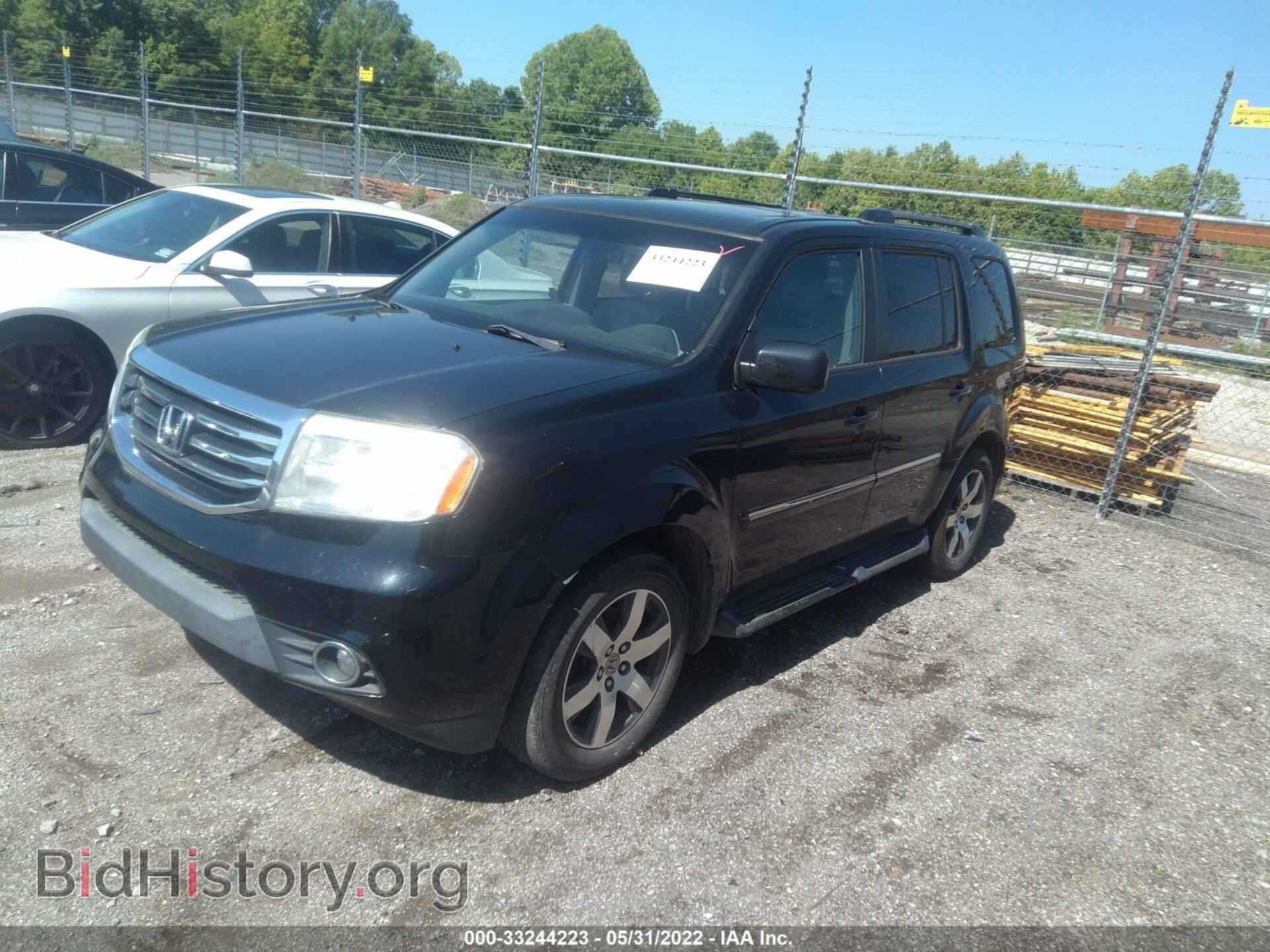 2012 HONDA PILOT - VIN: 5FNYF3H95CB020689 - Фото 2