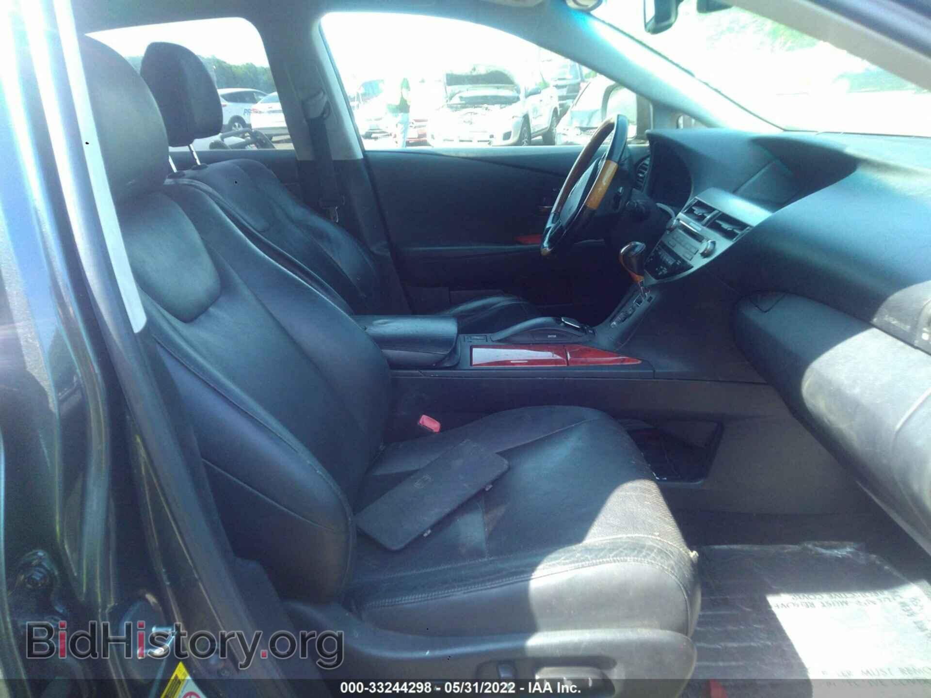 2010 LEXUS RX 350 - VIN: 2T2BK1BA7AC008405 - Фото 5