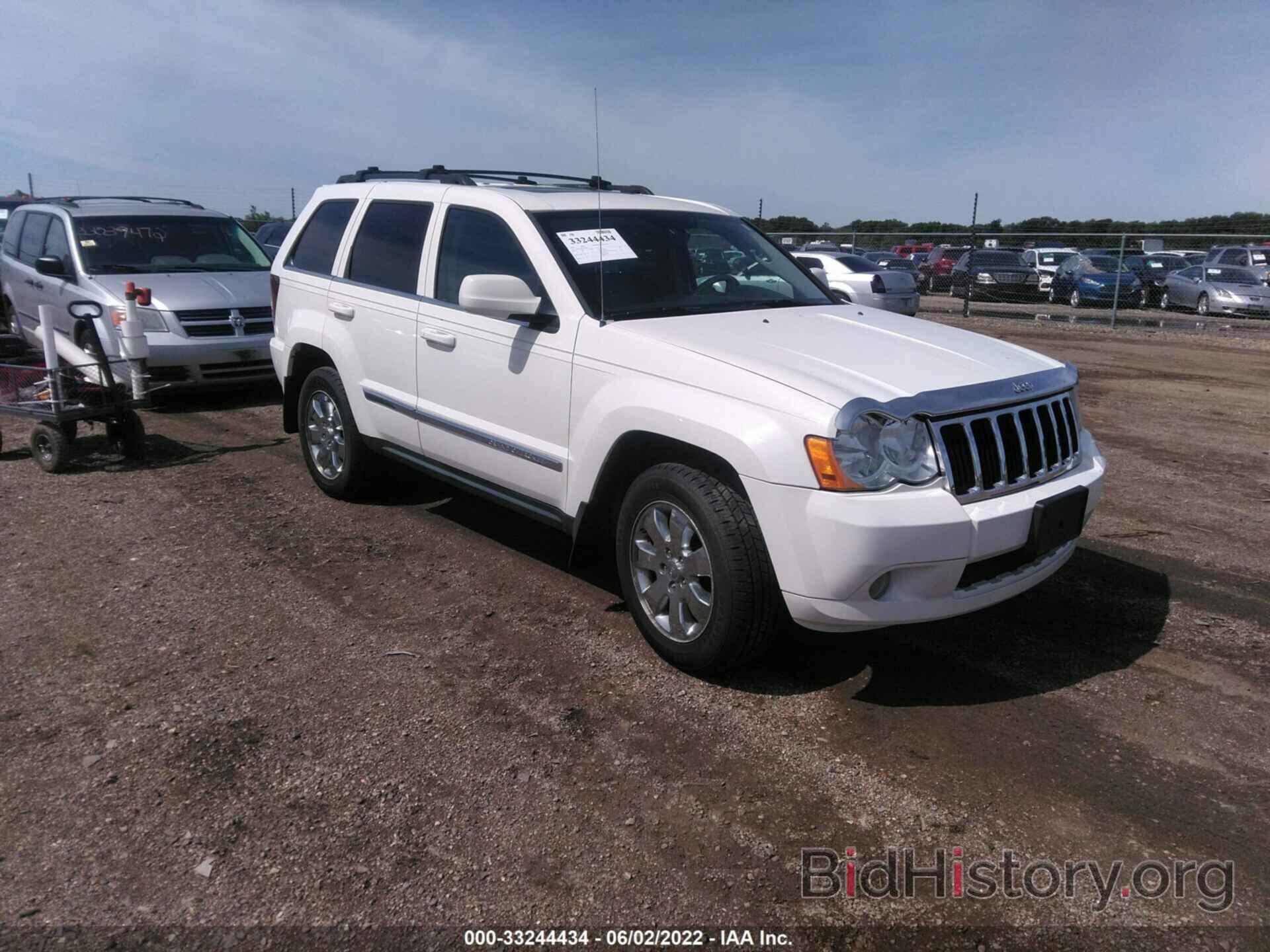 Photo 1J8HR58N18C182400 - JEEP GRAND CHEROKEE 2008