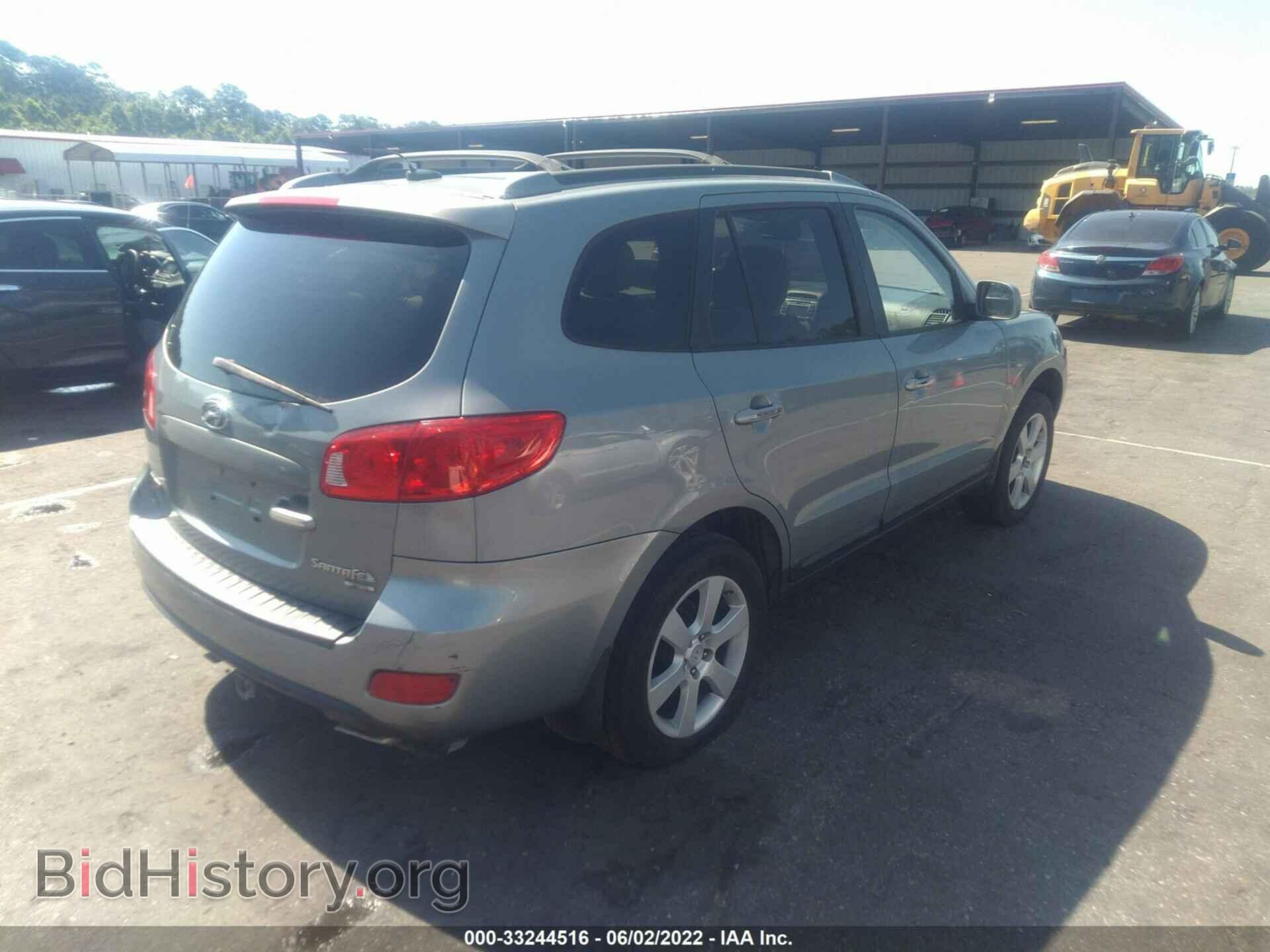 2009 HYUNDAI SANTA FE - VIN: 5NMSH13E19H257356 - Фото 4
