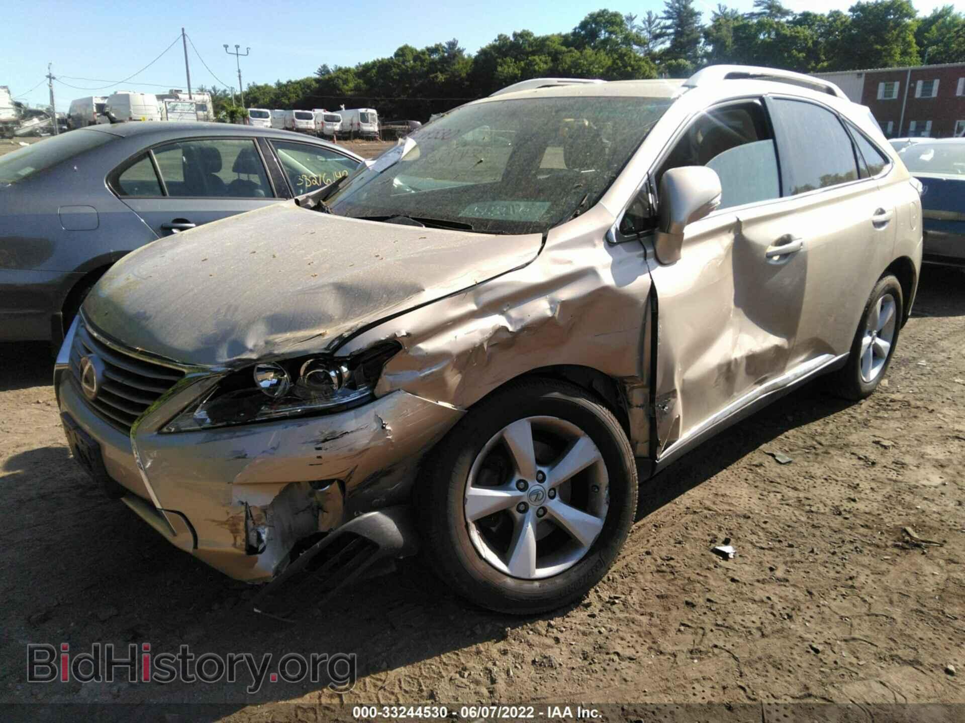2013 LEXUS RX 350 - VIN: 2T2BK1BA2DC194651 - Фото 2