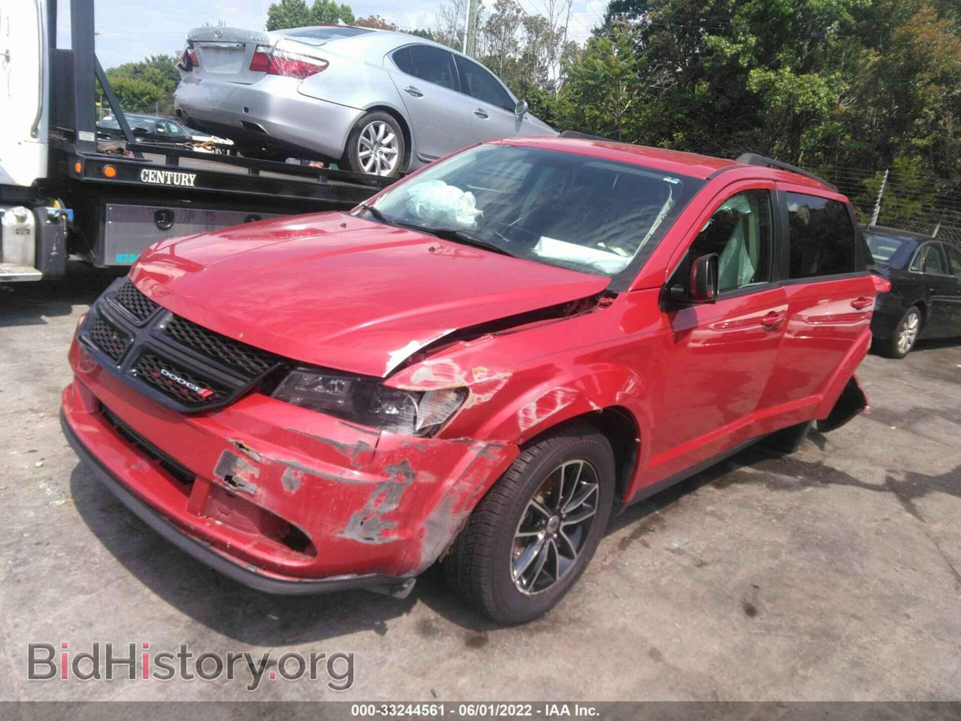 2018 DODGE JOURNEY - VIN: 3C4PDCAB2JT243818 - Фото 2