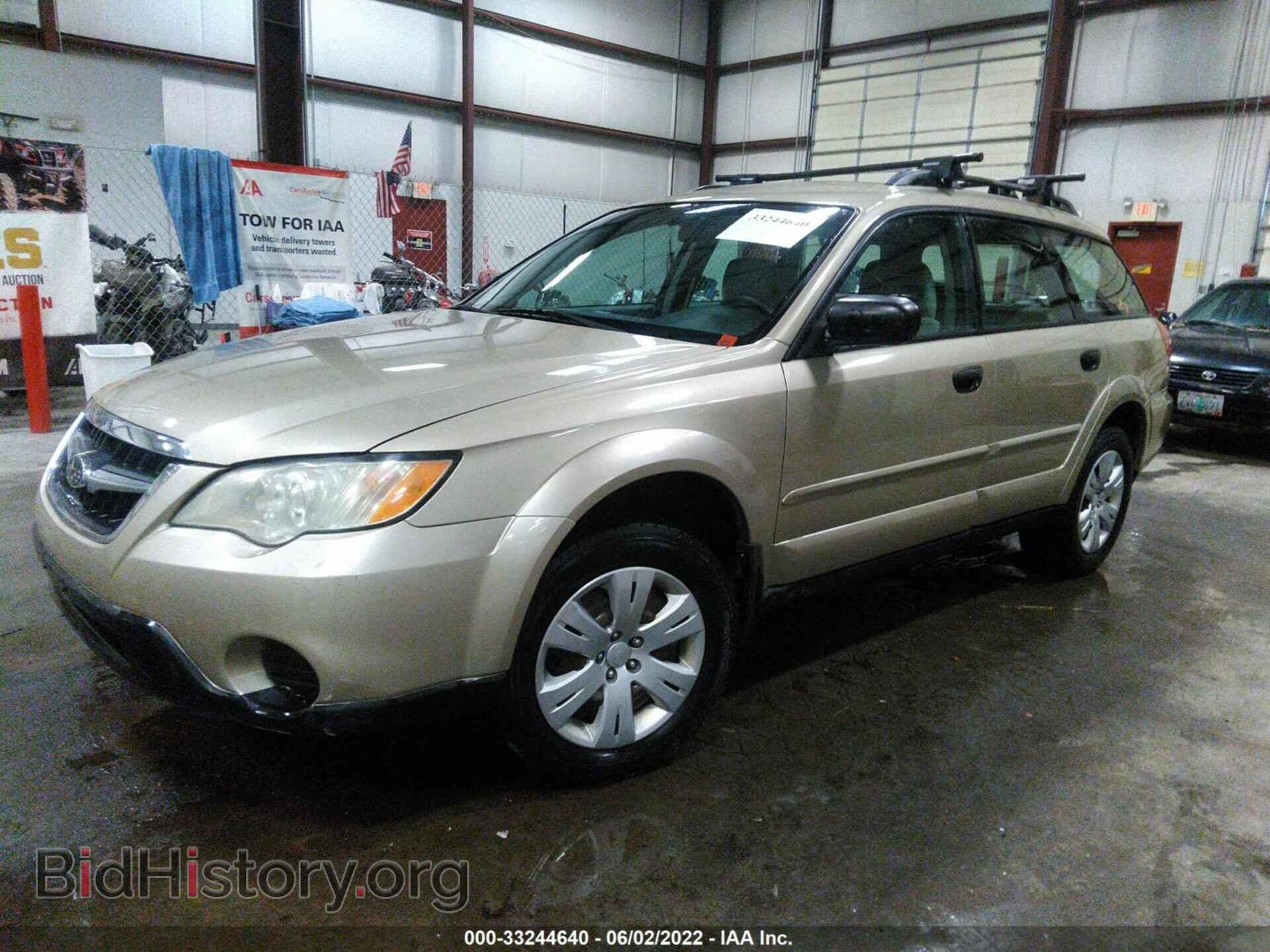 2009 SUBARU OUTBACK - VIN: 4S4BP60C497341239 - Фото 2