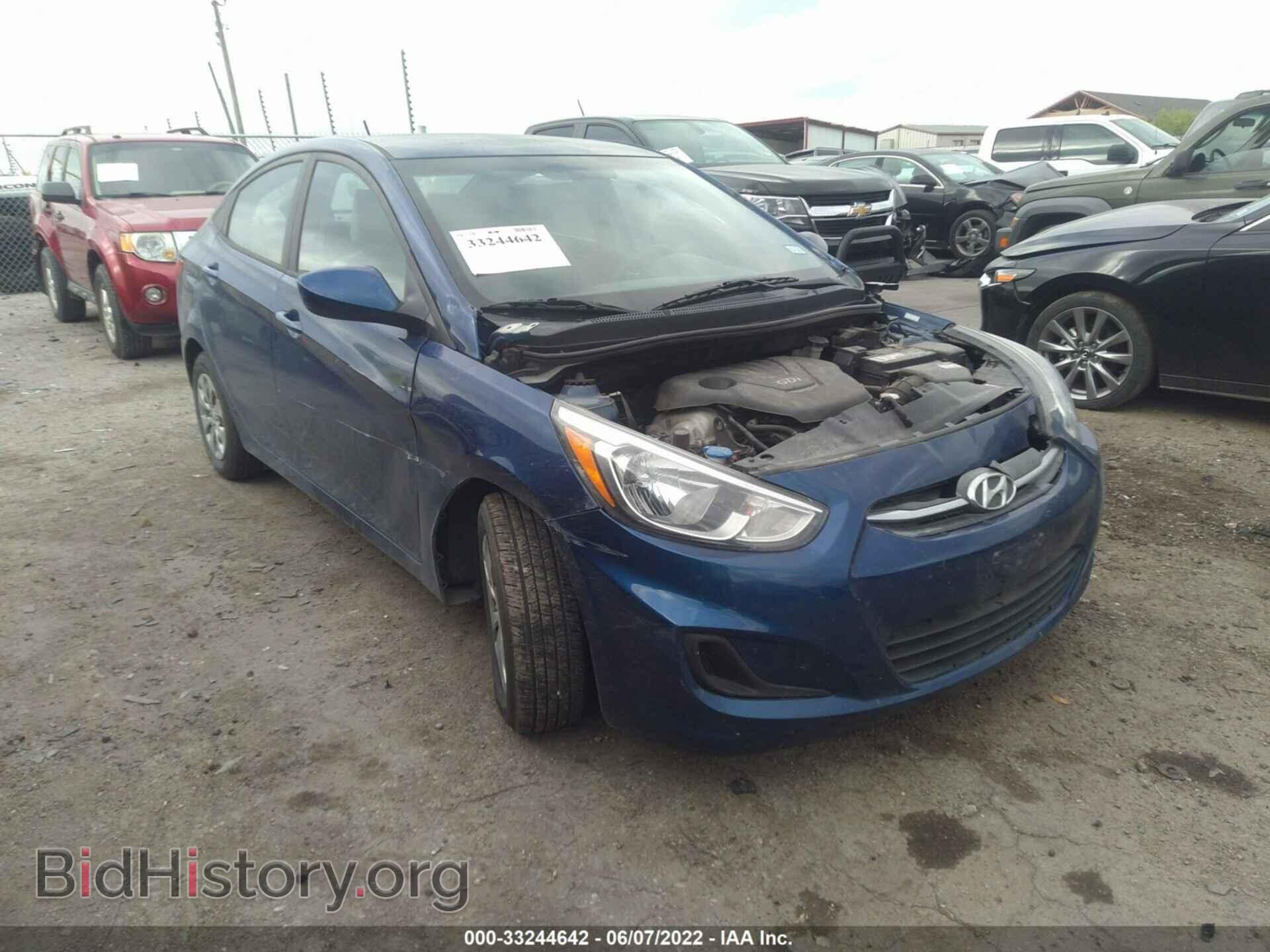 Photo KMHCT4AE2HU167367 - HYUNDAI ACCENT 2017