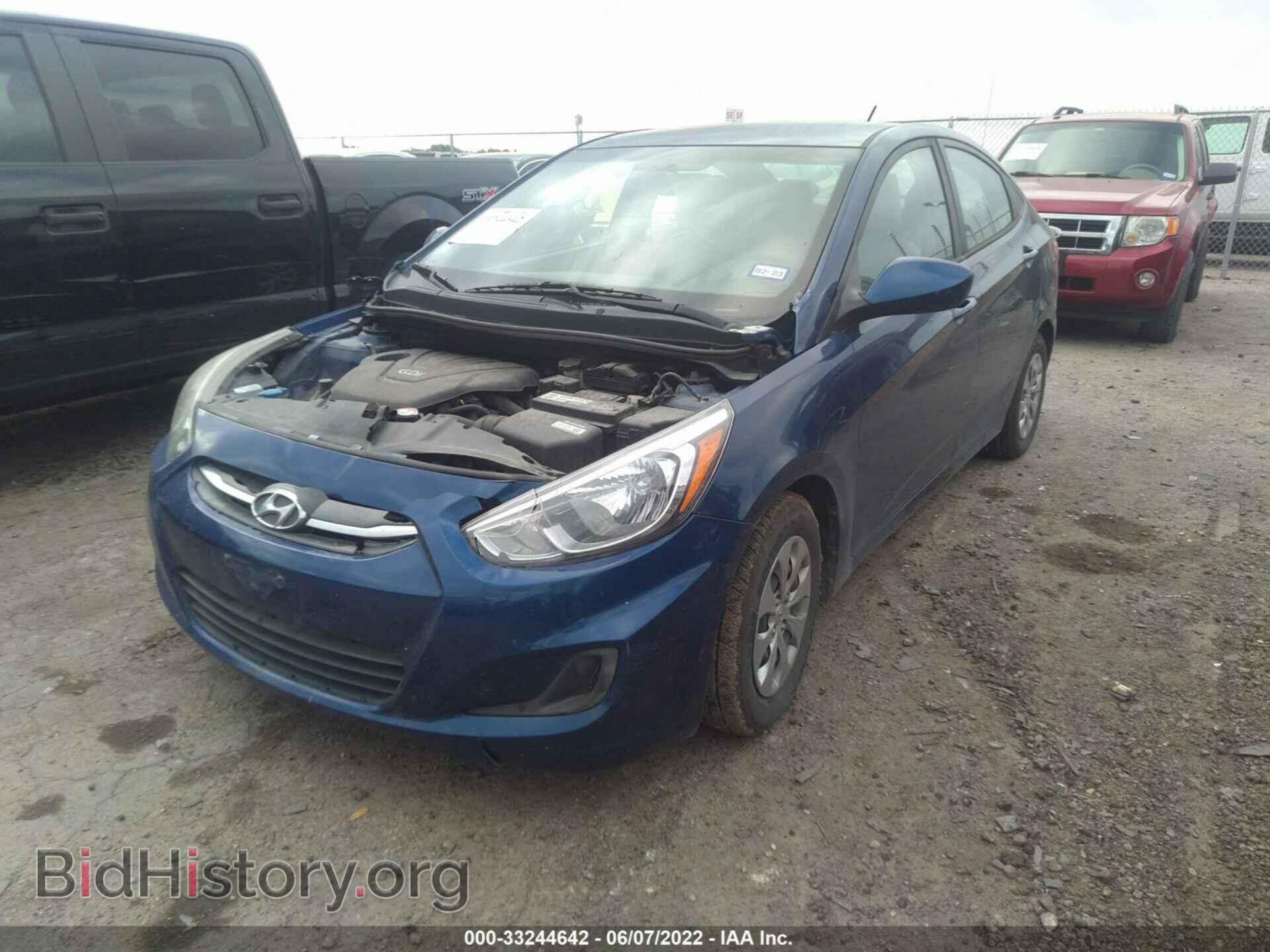2017 HYUNDAI ACCENT - VIN: KMHCT4AE2HU167367 - Фото 2