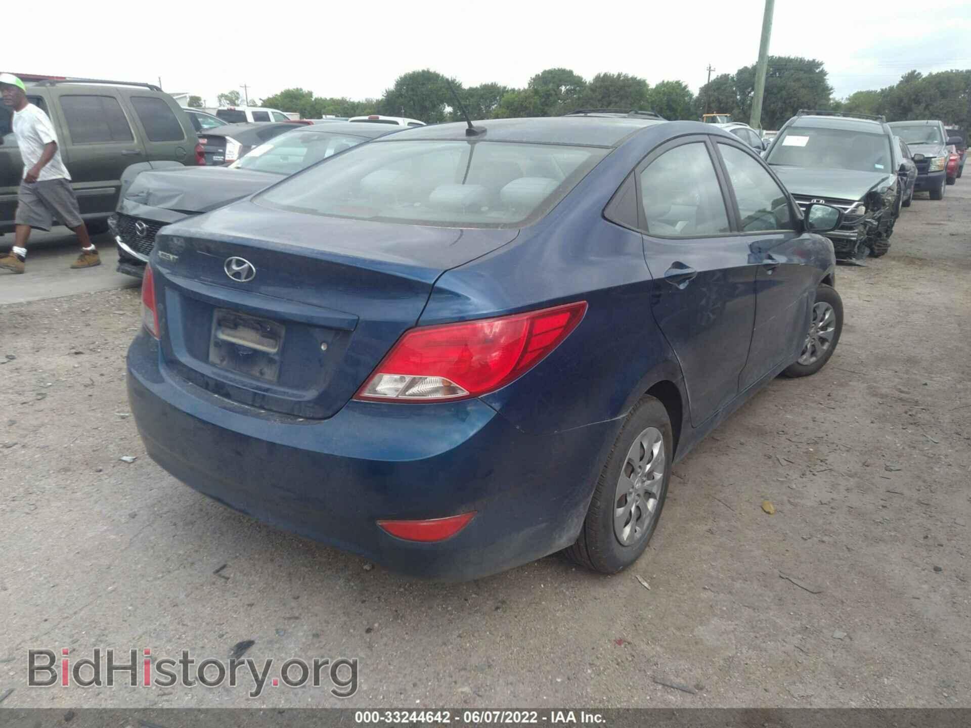 2017 HYUNDAI ACCENT - VIN: KMHCT4AE2HU167367 - Фото 4