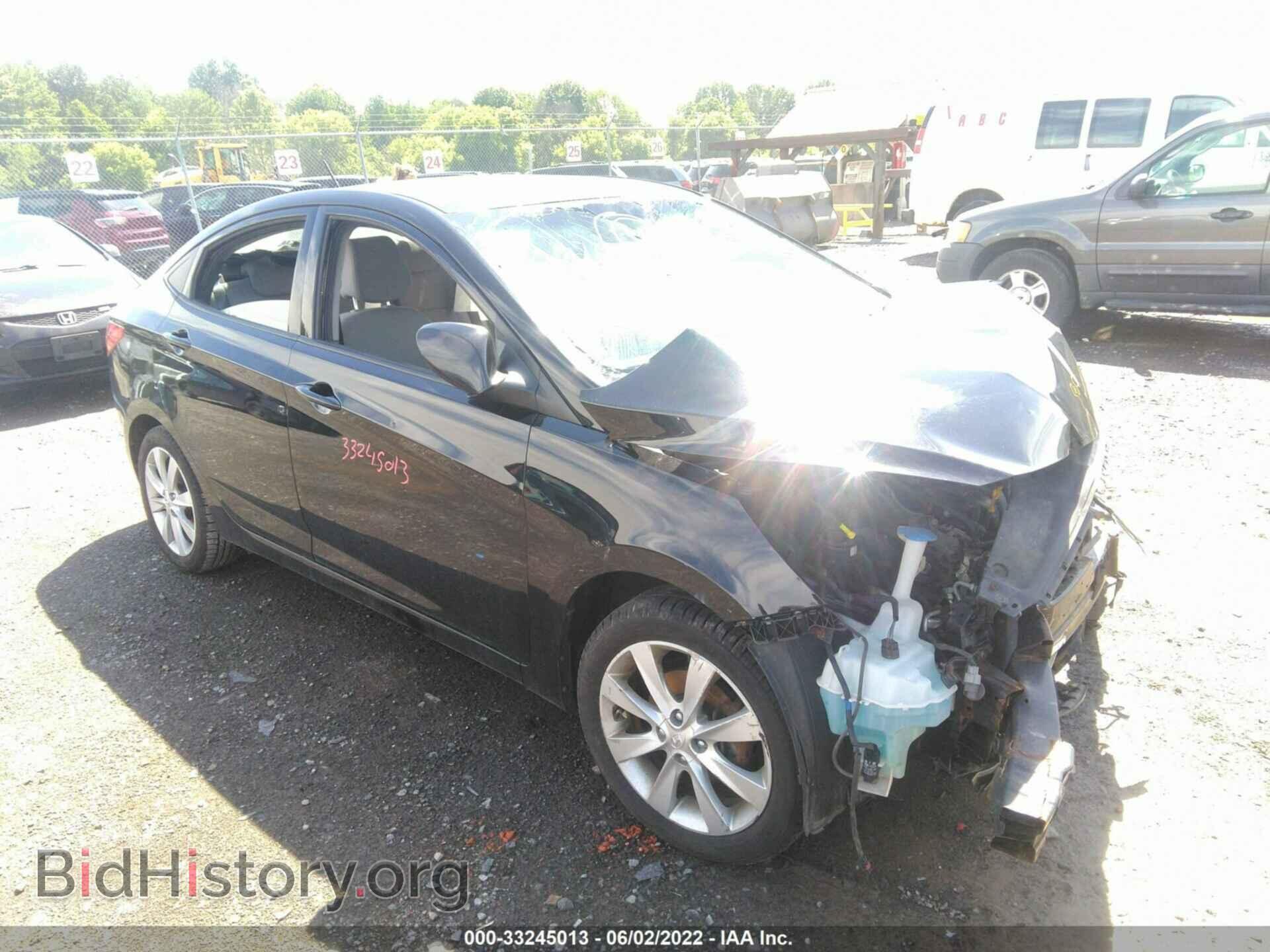 Фотография KMHCU4AE3DU462968 - HYUNDAI ACCENT 2013