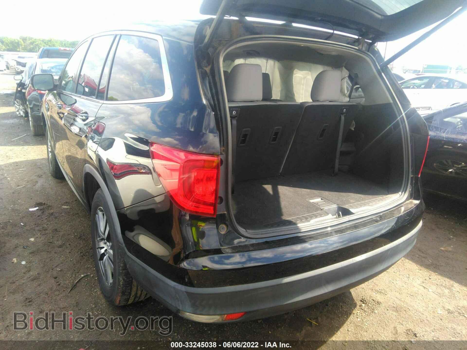 2017 HONDA PILOT - VIN: 5FNYF6H89HB026124 - Фото 3