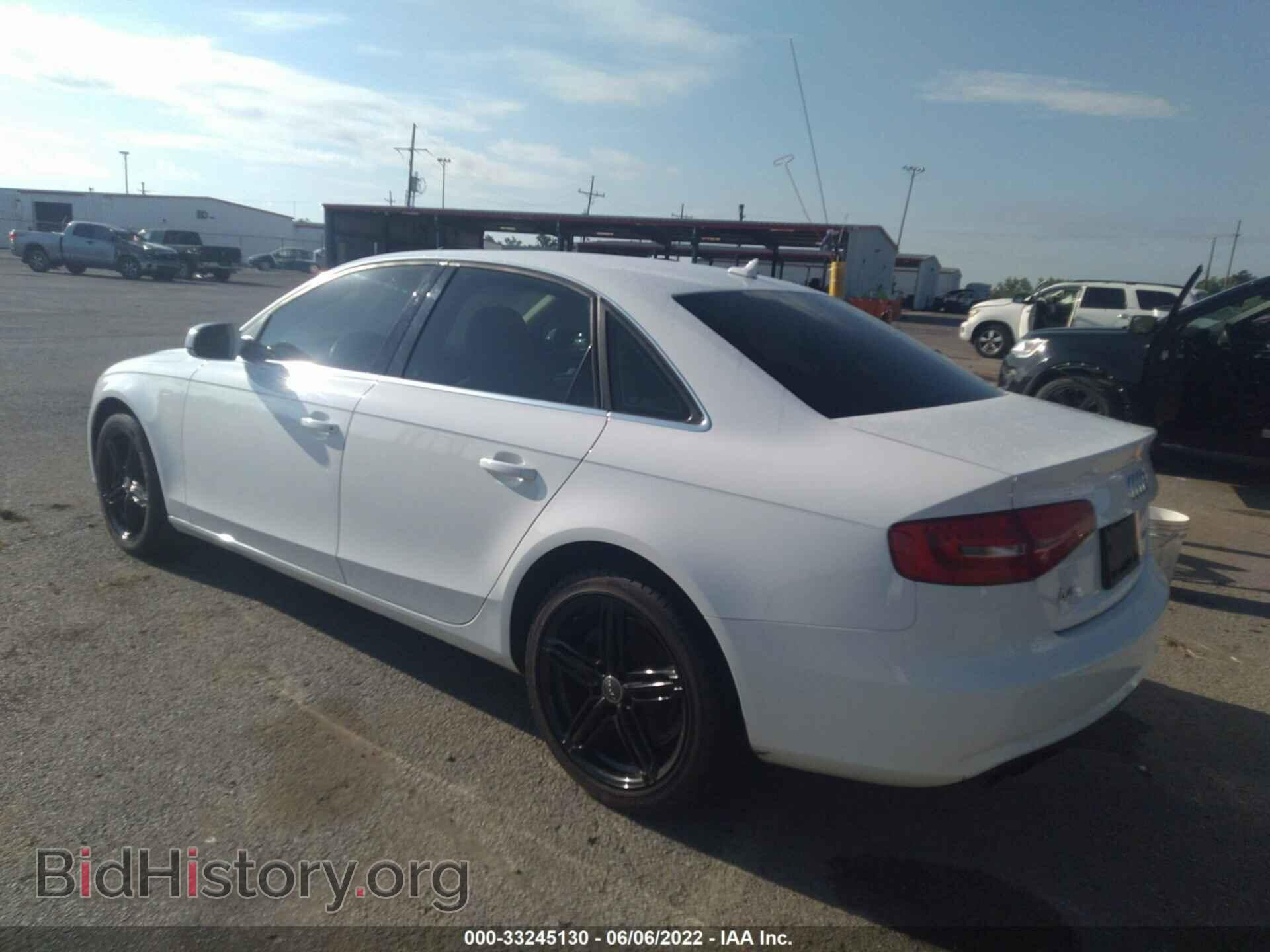 2013 AUDI A4 - VIN: WAUEFAFL0DN020749 - Фото 3
