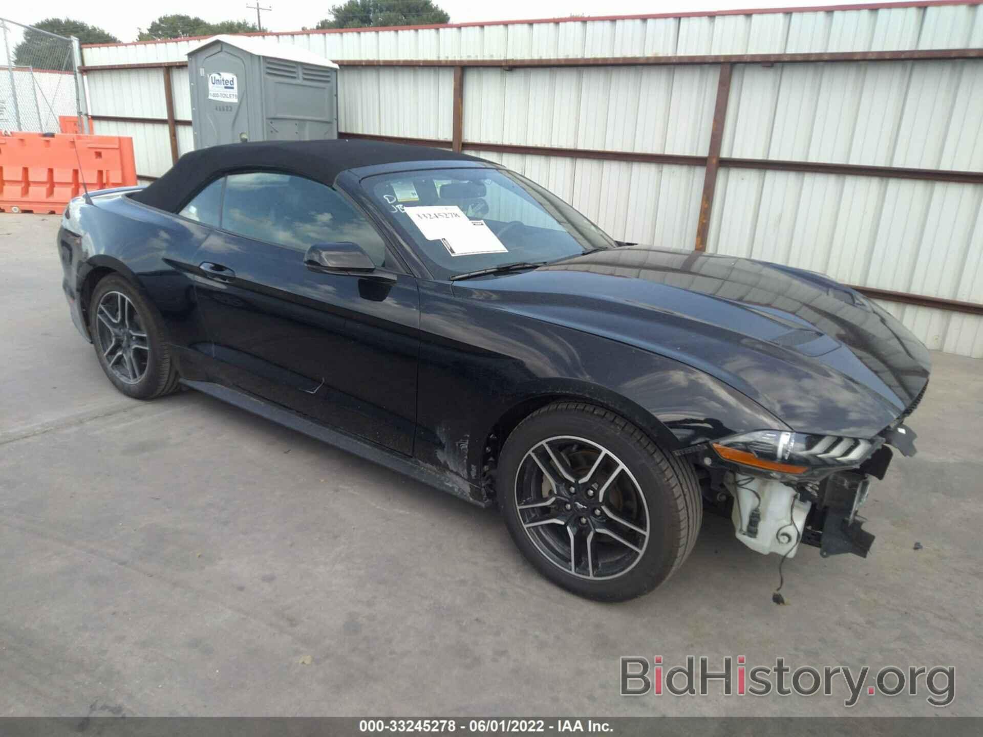 Photo 1FATP8UH0L5112737 - FORD MUSTANG 2020