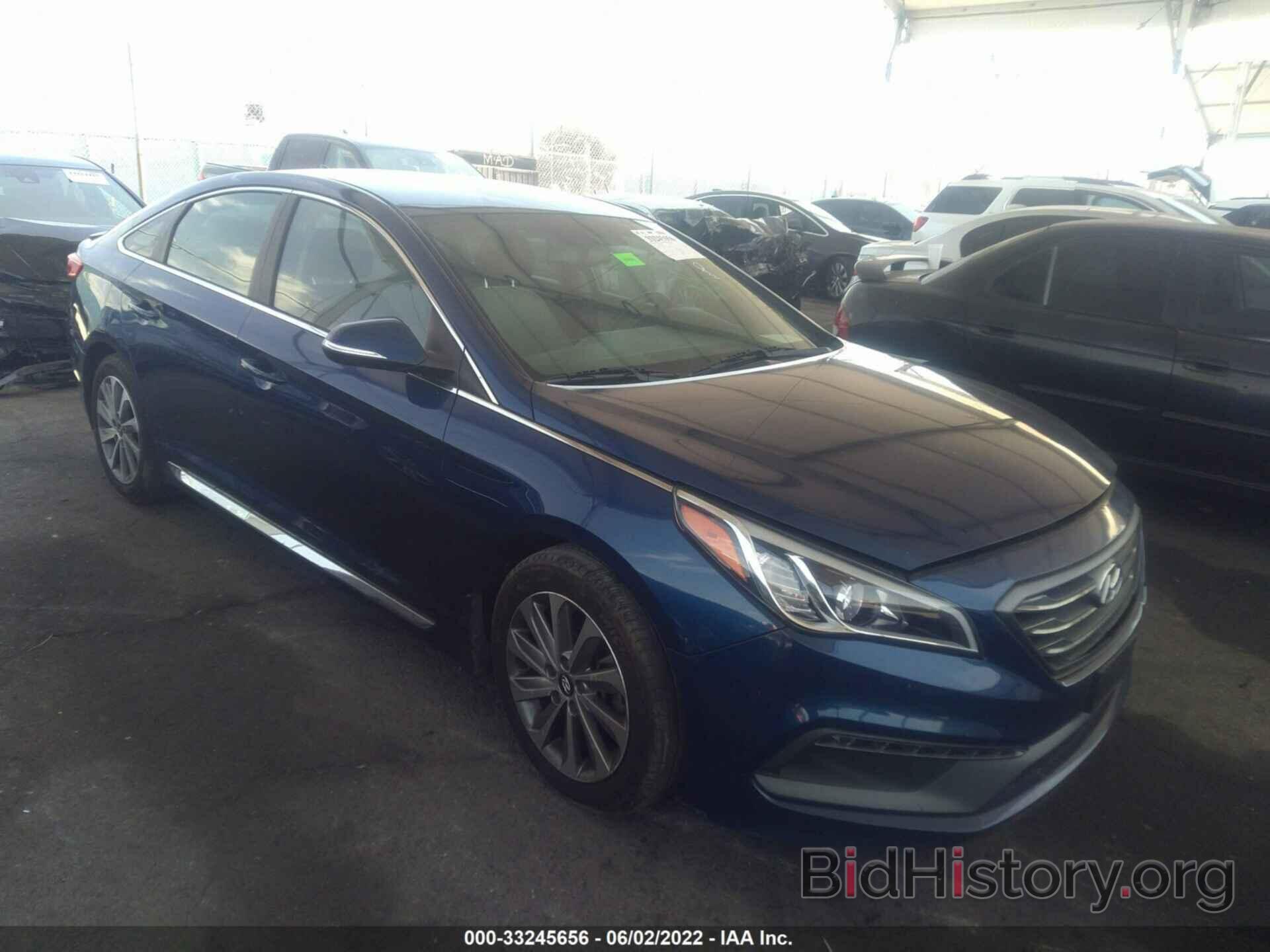 Photo 5NPE34AF7FH230394 - HYUNDAI SONATA 2015