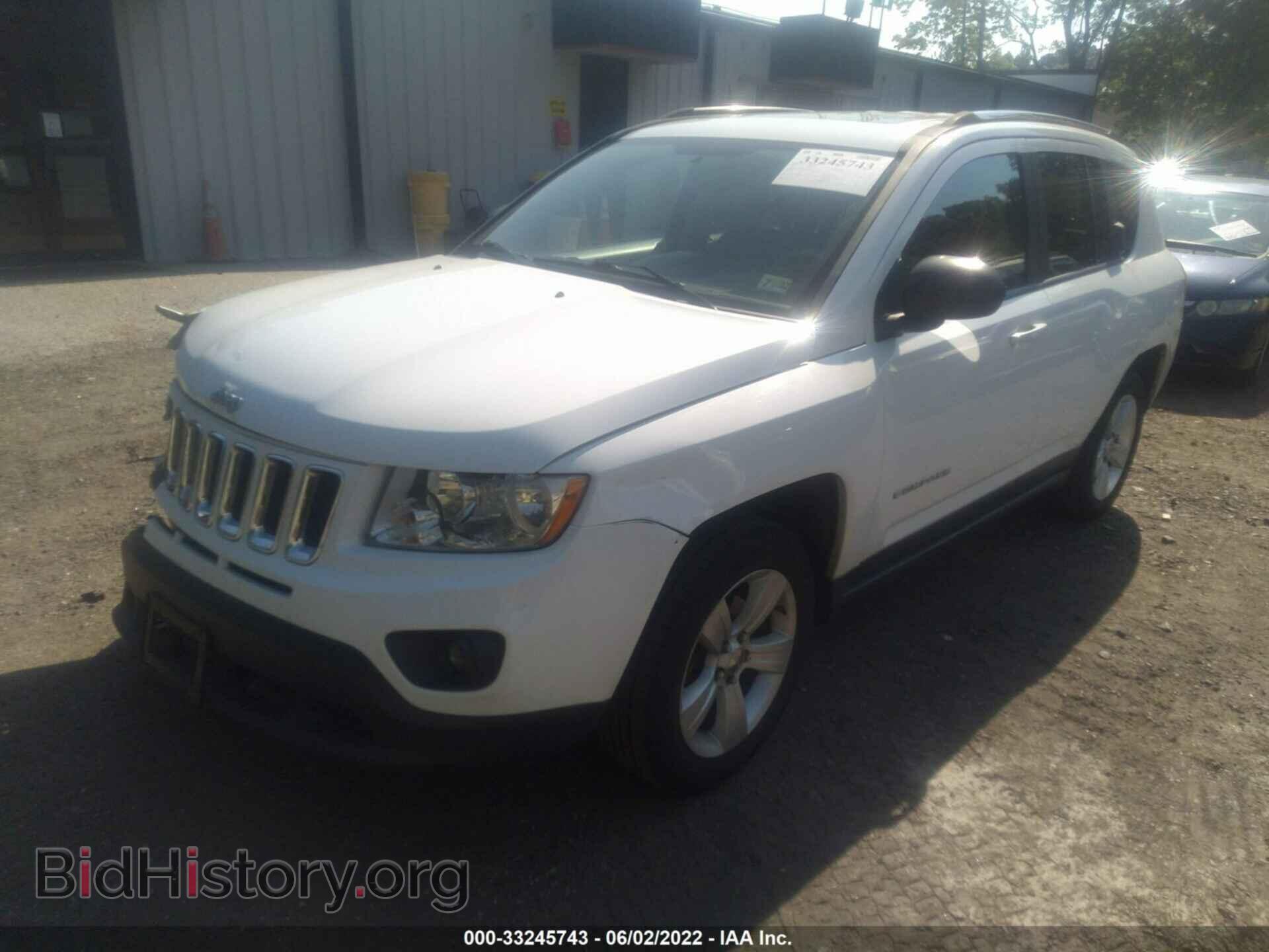 2012 JEEP COMPASS - VIN: 1C4NJDEB4CD575137 - Фото 2