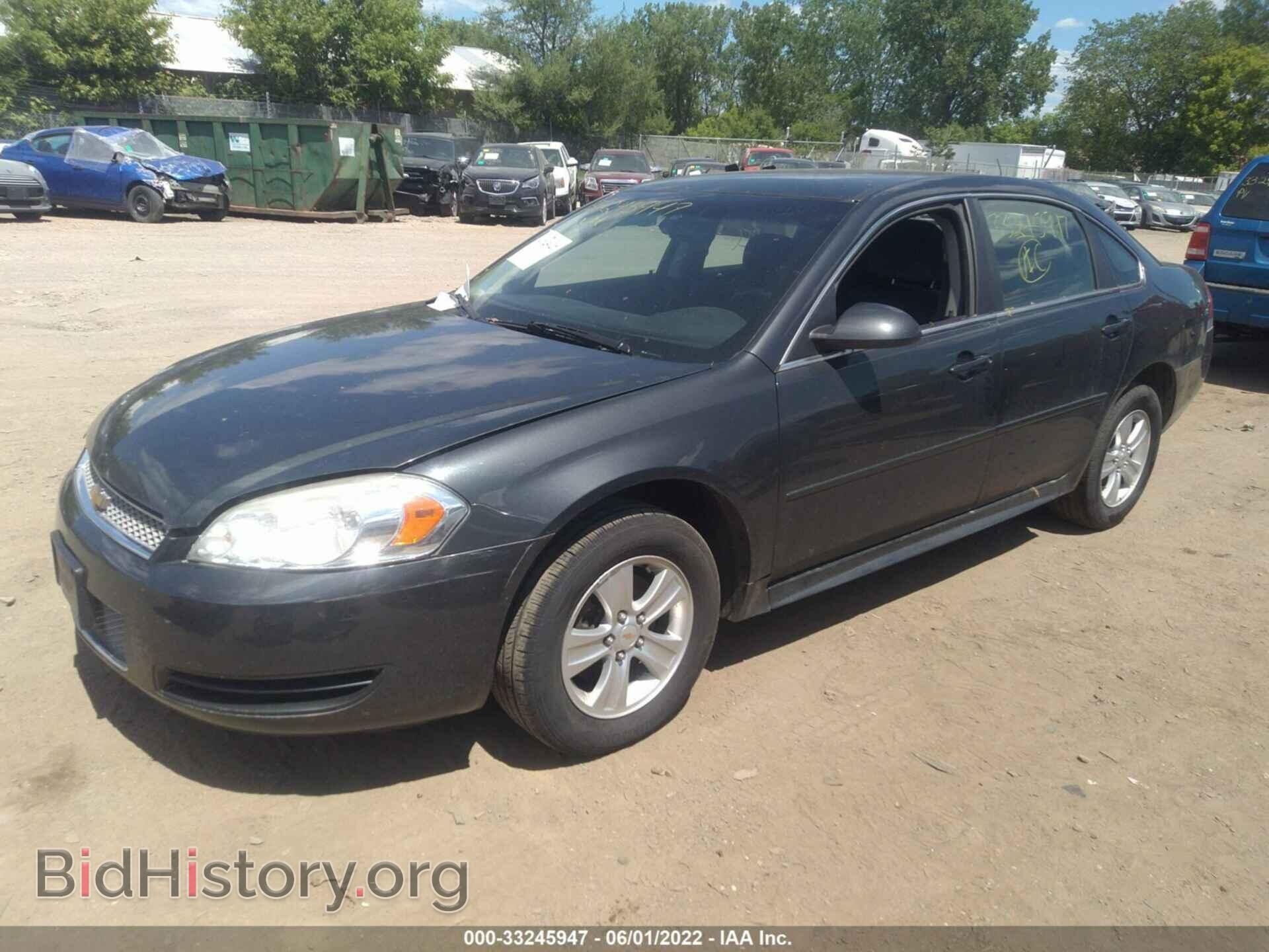 2013 CHEVROLET IMPALA - VIN: 2G1WF5E36D1139562 - Фото 2