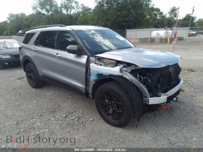 2022 Ford EXPLORER Timberline, gray — VIN 1FMSK8JH5NGA33530, IAAI