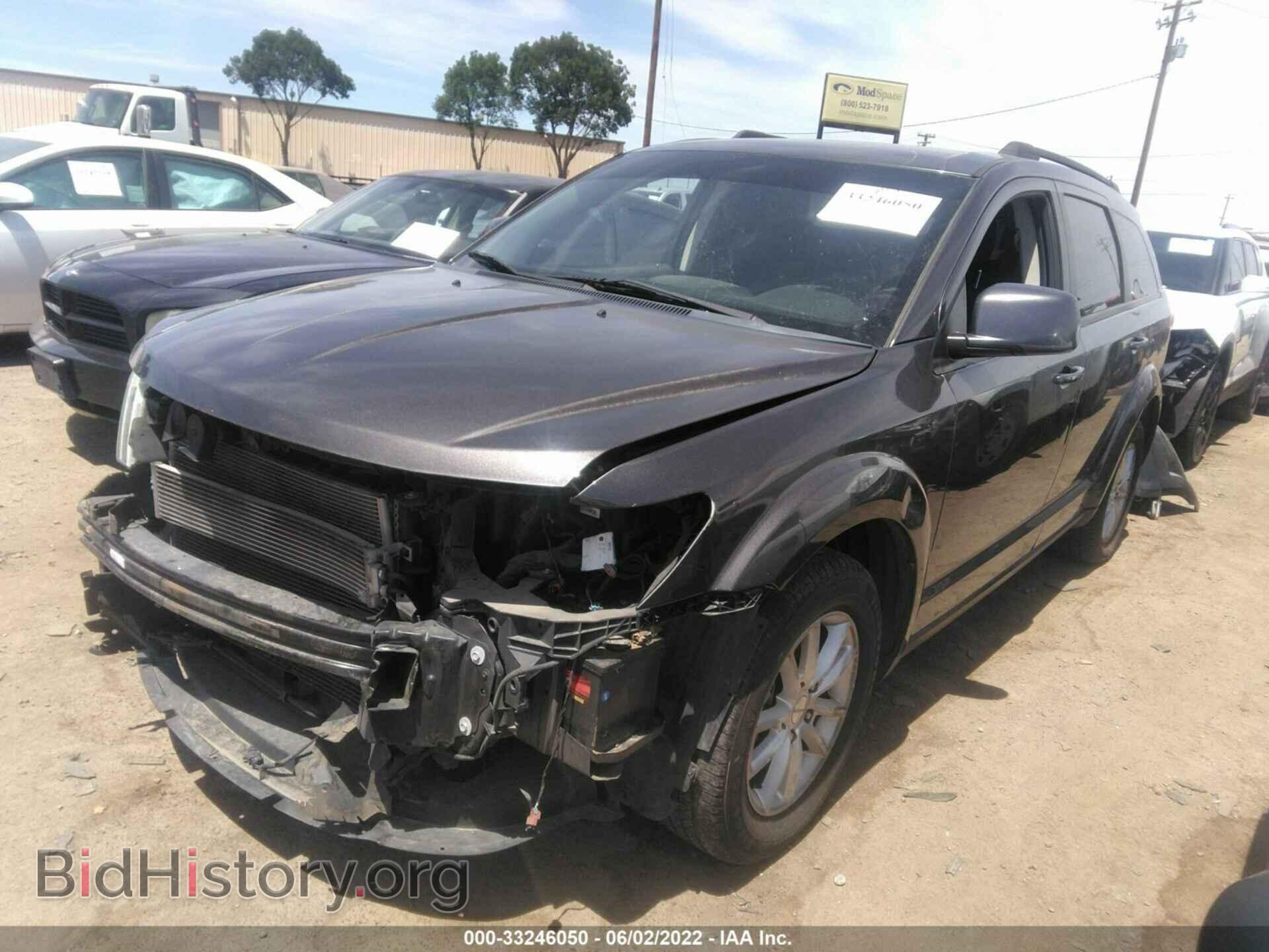 2016 DODGE JOURNEY - VIN: 3C4PDCBB7GT174213 - Фото 2