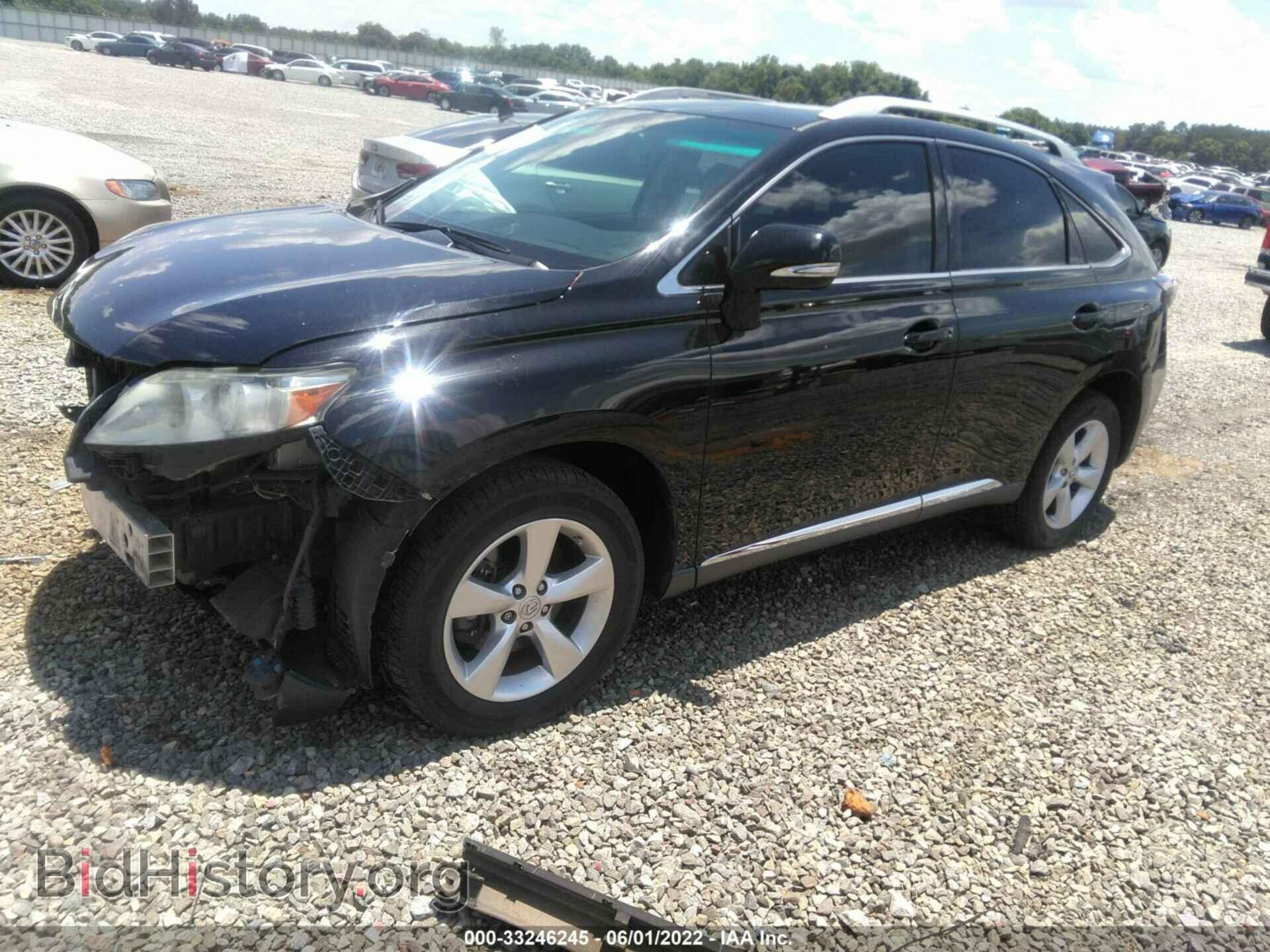 2010 LEXUS RX 350 - VIN: 2T2BK1BA1AC009100 - Фото 2