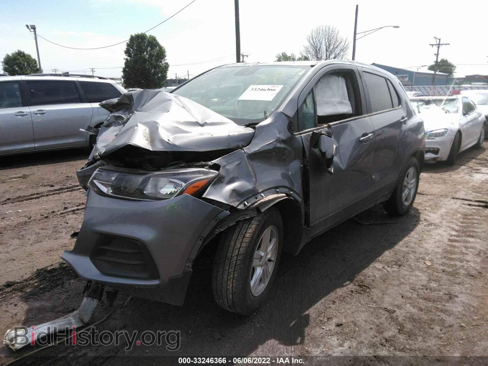2020 CHEVROLET TRAX - VIN: 3GNCJKSB0LL226249 - Фото 2