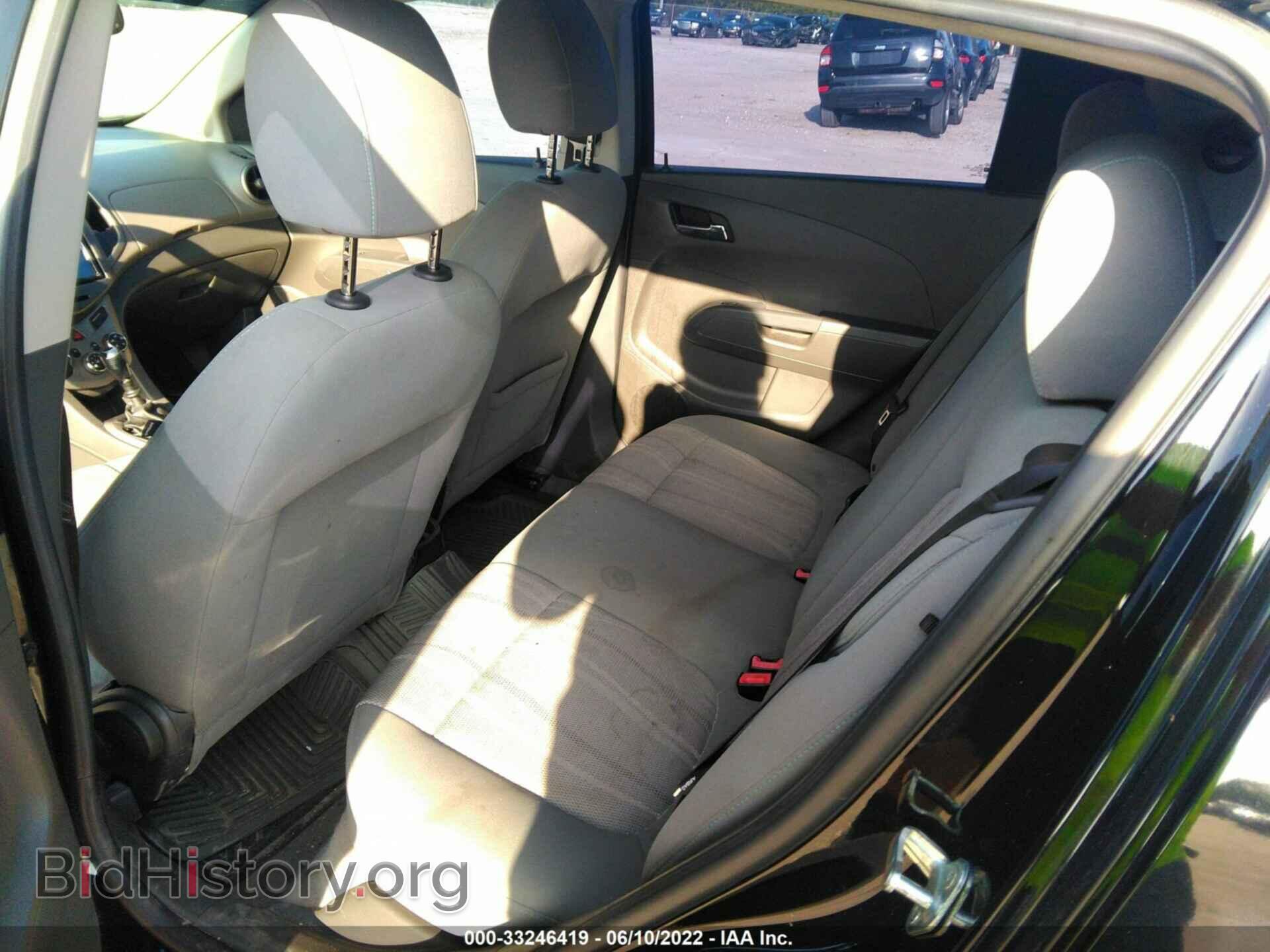 2012 CHEVROLET SONIC - VIN: 1G1JD6SB3C4117488 - Фото 8