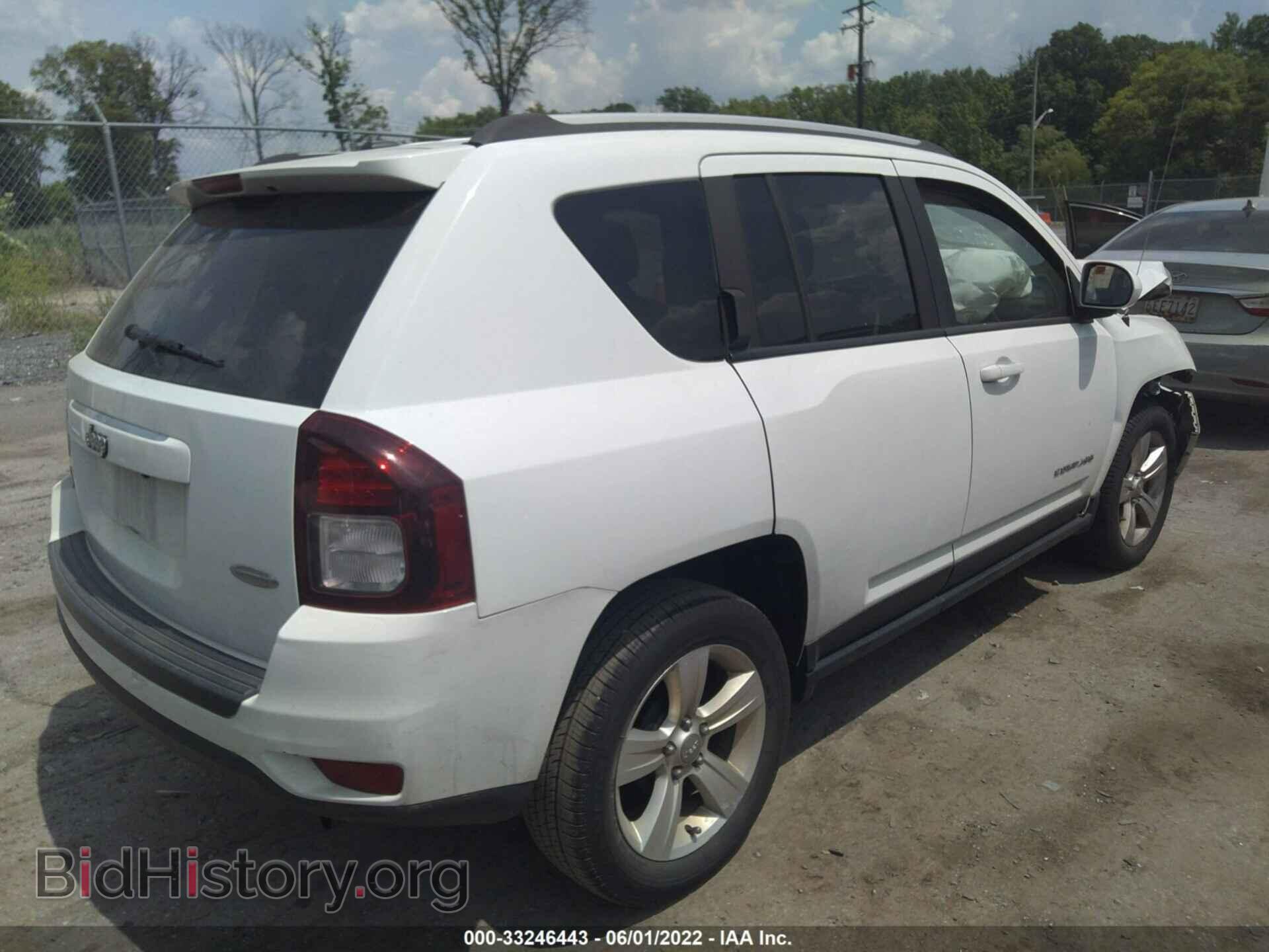 2016 JEEP COMPASS - VIN: 1C4NJCEA8GD633449 - Фото 4