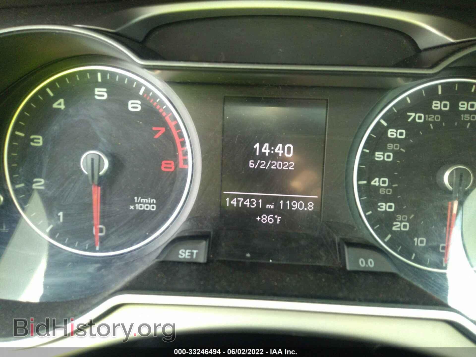 2014 AUDI A4 - VIN: WAUBFAFL1EN042554 - Фото 7