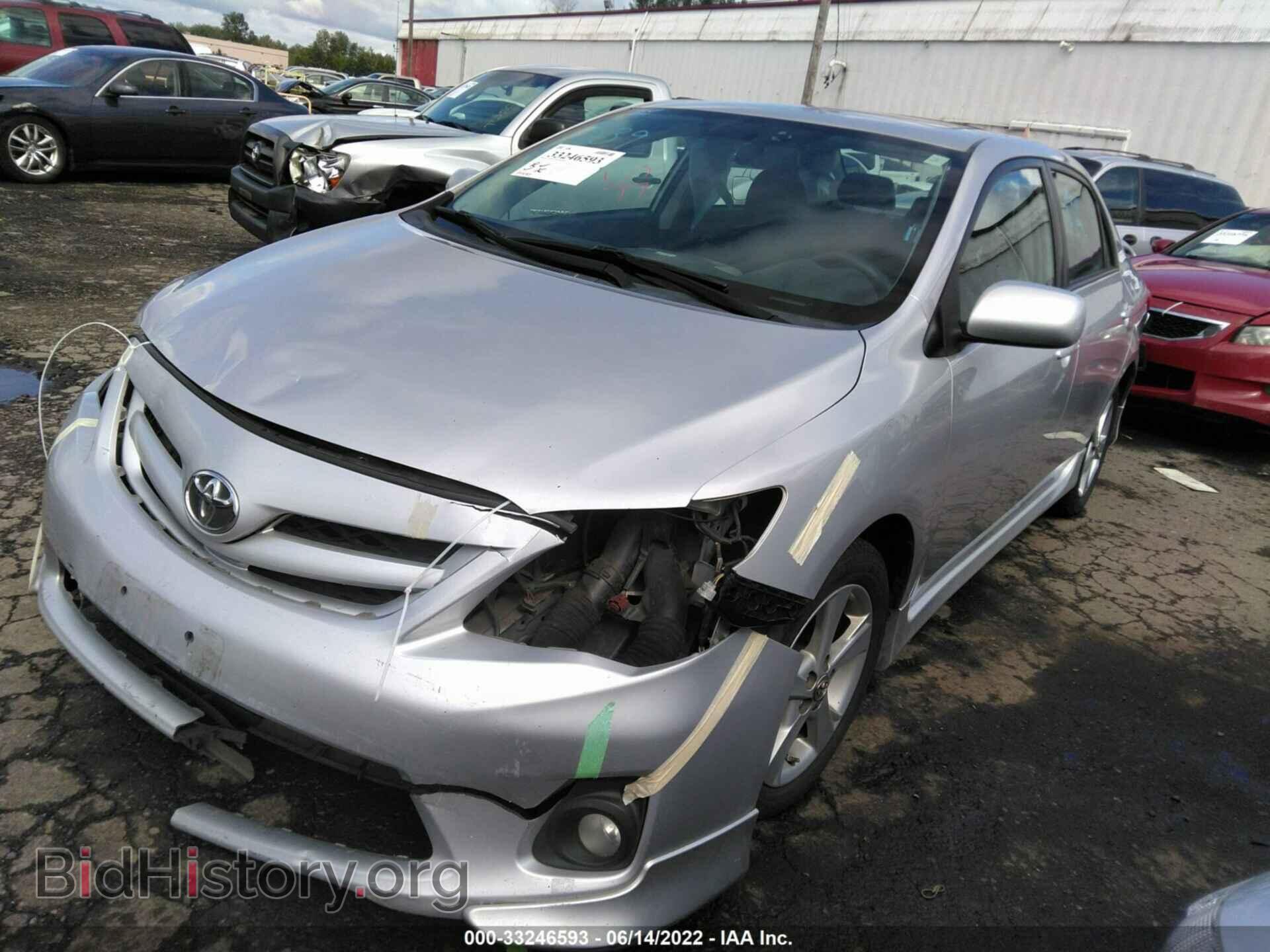 2011 TOYOTA COROLLA - VIN: 2T1BU4EE2BC669324 - Фото 2