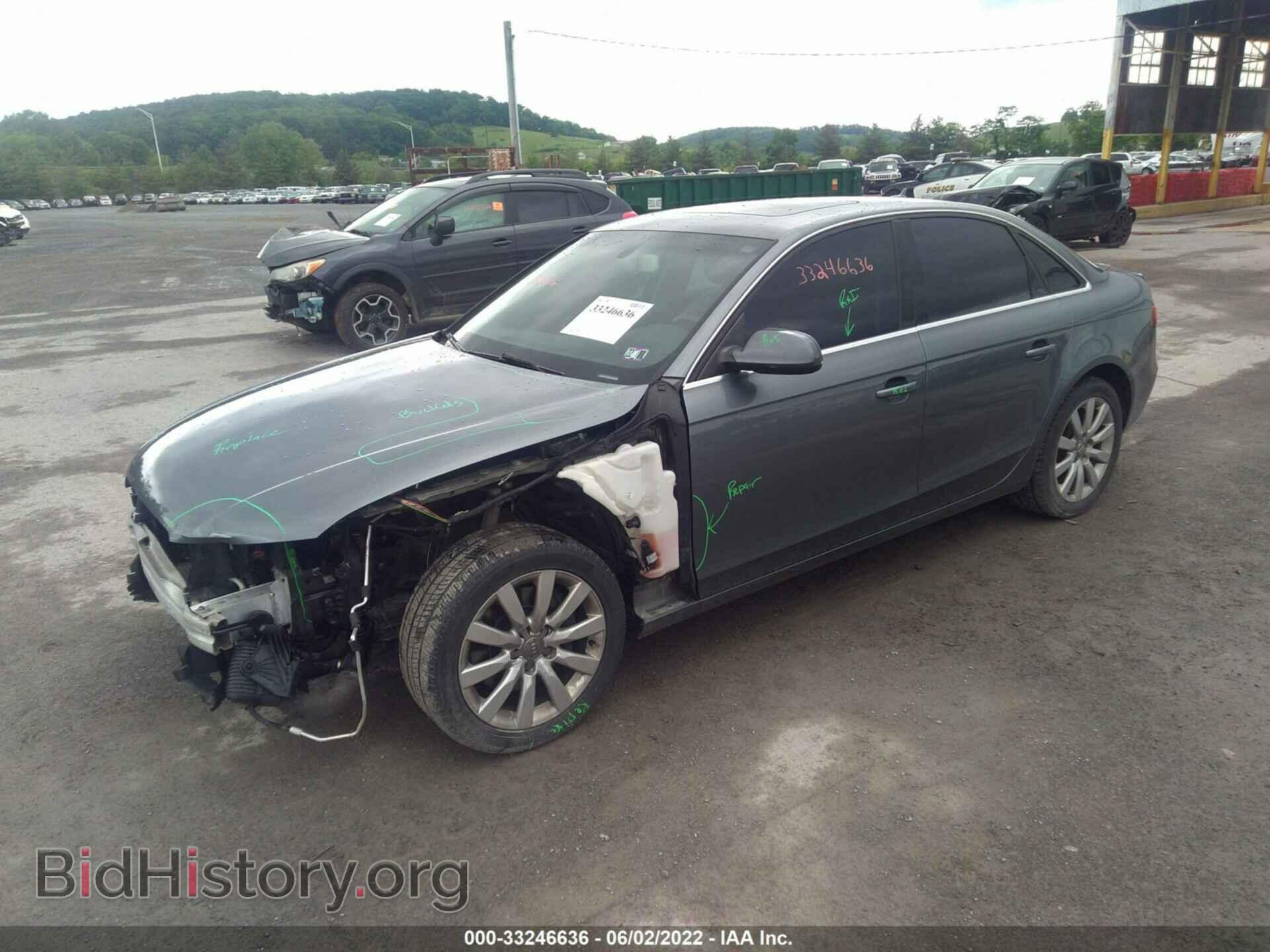 2013 AUDI A4 - VIN: WAUBFAFL4DN045110 - Photo 2