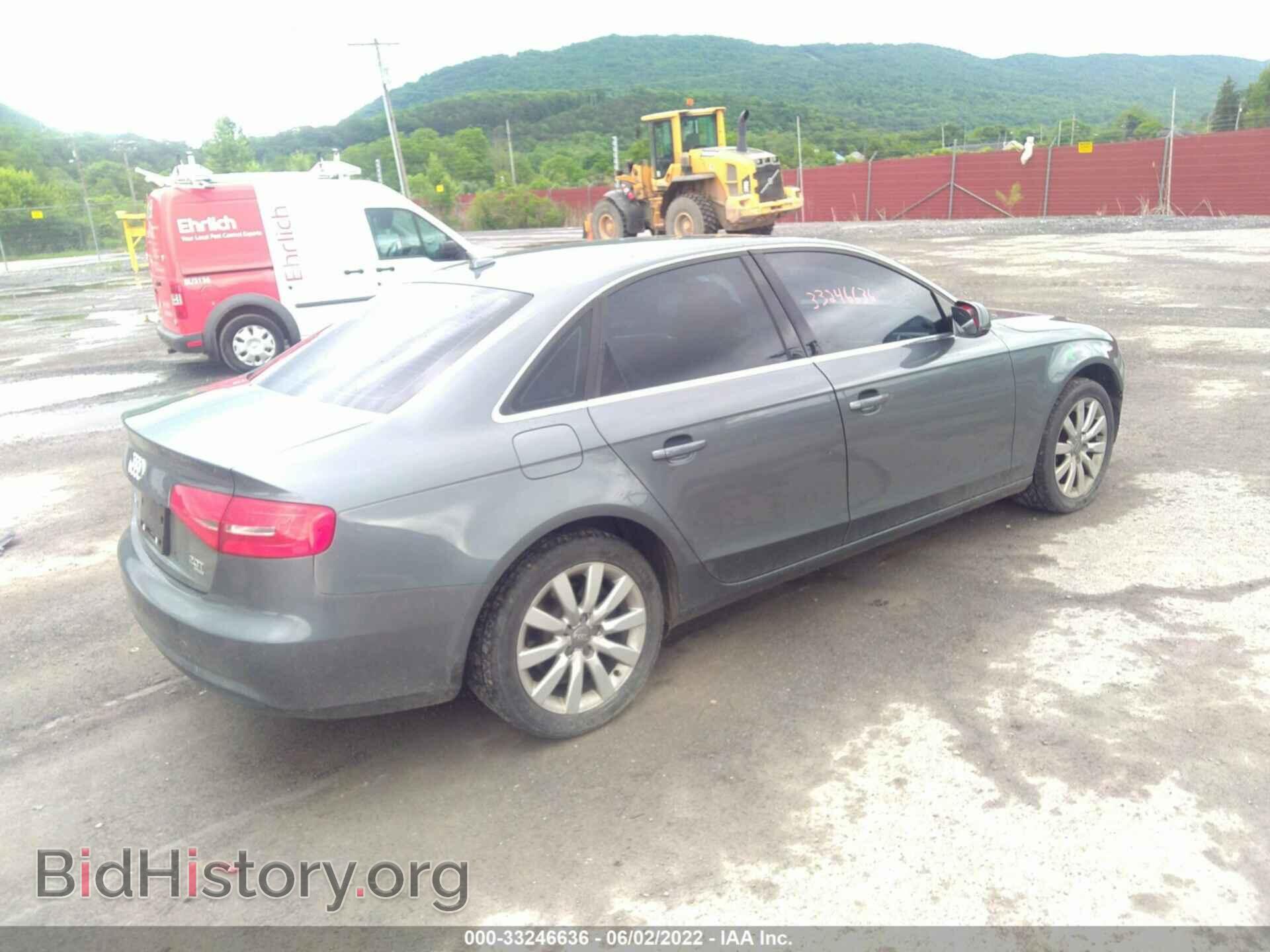2013 AUDI A4 - VIN: WAUBFAFL4DN045110 - Photo 4