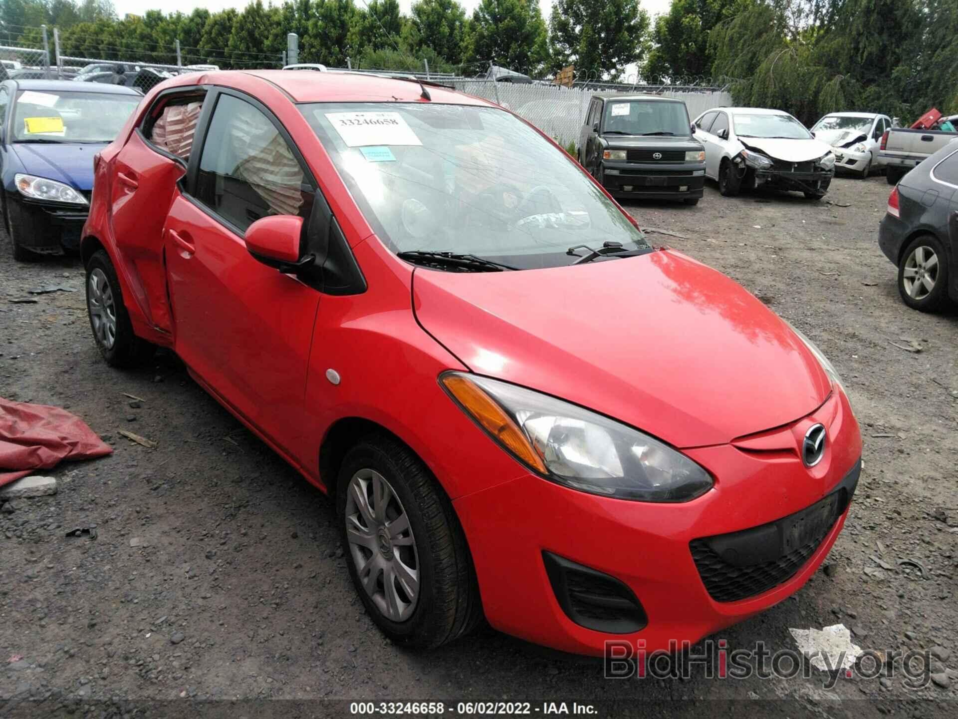 Photo JM1DE1KZ4C0152078 - MAZDA MAZDA2 2012