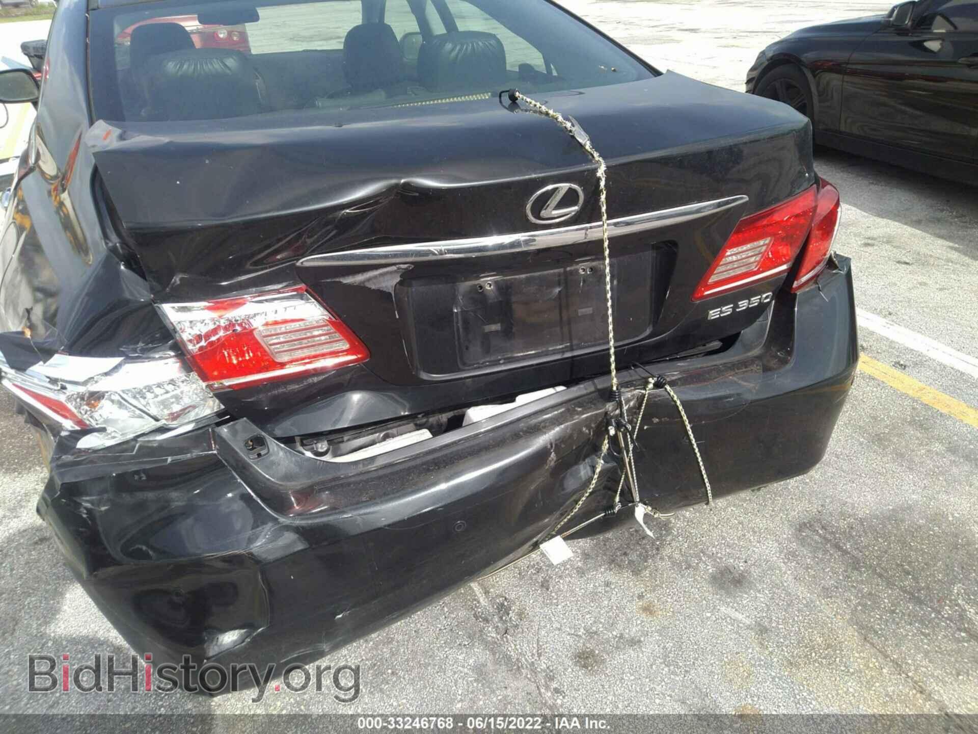 2011 LEXUS ES 350 - VIN: JTHBK1EG5B2421314 - Фото 6