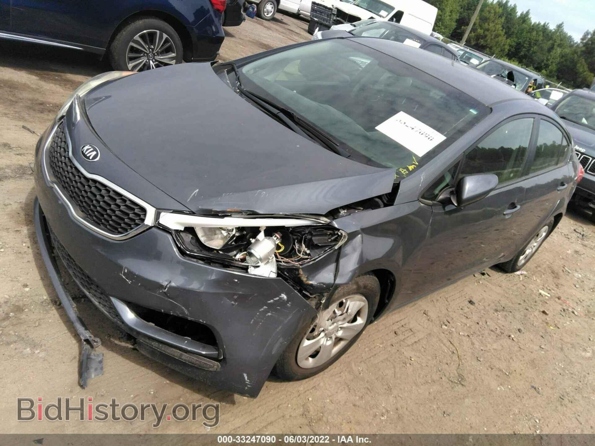 2016 KIA FORTE - VIN: KNAFK4A63G5458351 - Фото 2