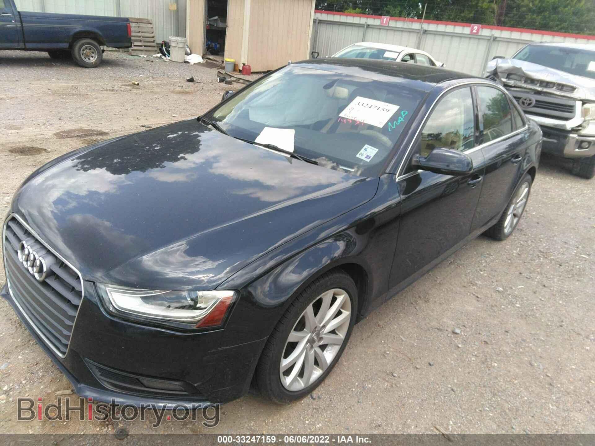 2013 AUDI A4 - VIN: WAUFFAFL2DN019347 - Photo 2