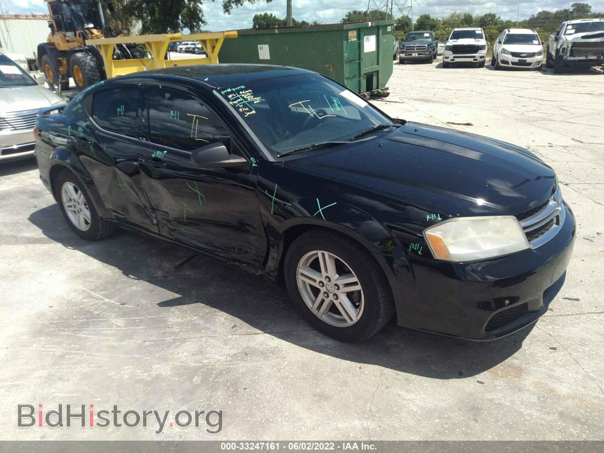 Photo 1C3CDZAB5CN232806 - DODGE AVENGER 2012
