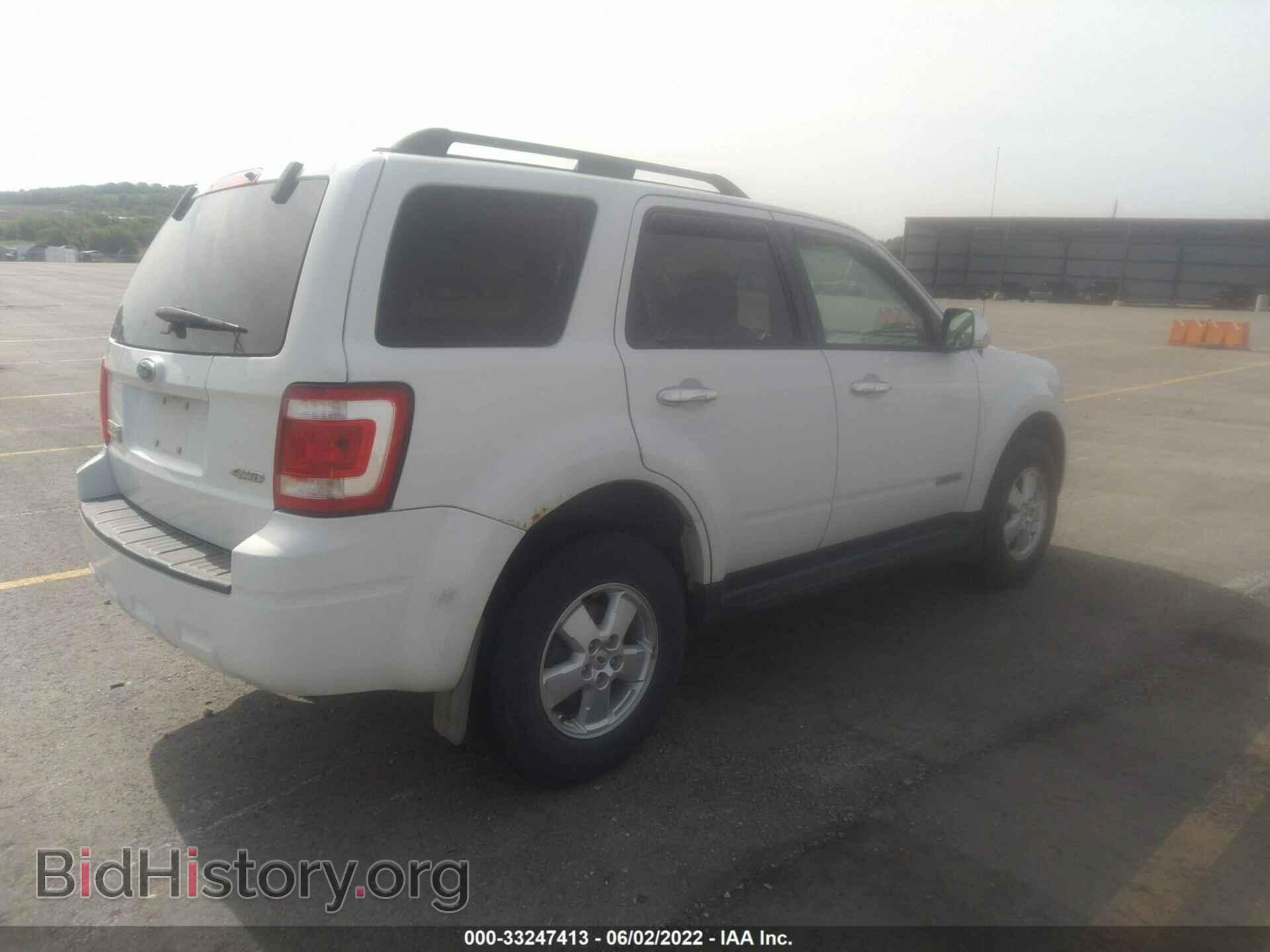 2008 FORD ESCAPE - VIN: 1FMCU93Z58KB02874 - Фото 4