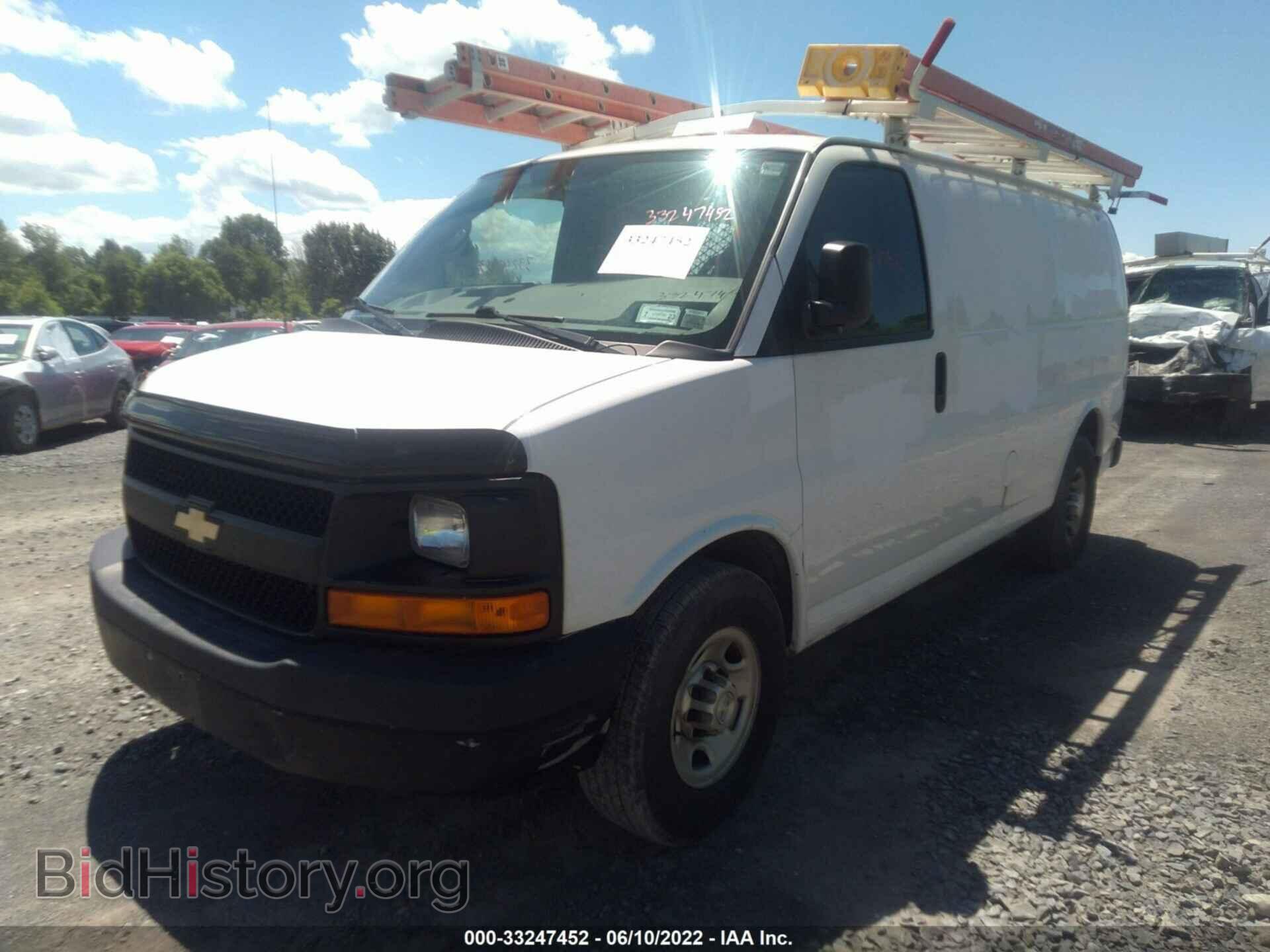 2014 CHEVROLET EXPRESS CARGO VAN - VIN: 1GCWGFCA6E1204171 - Фото 2
