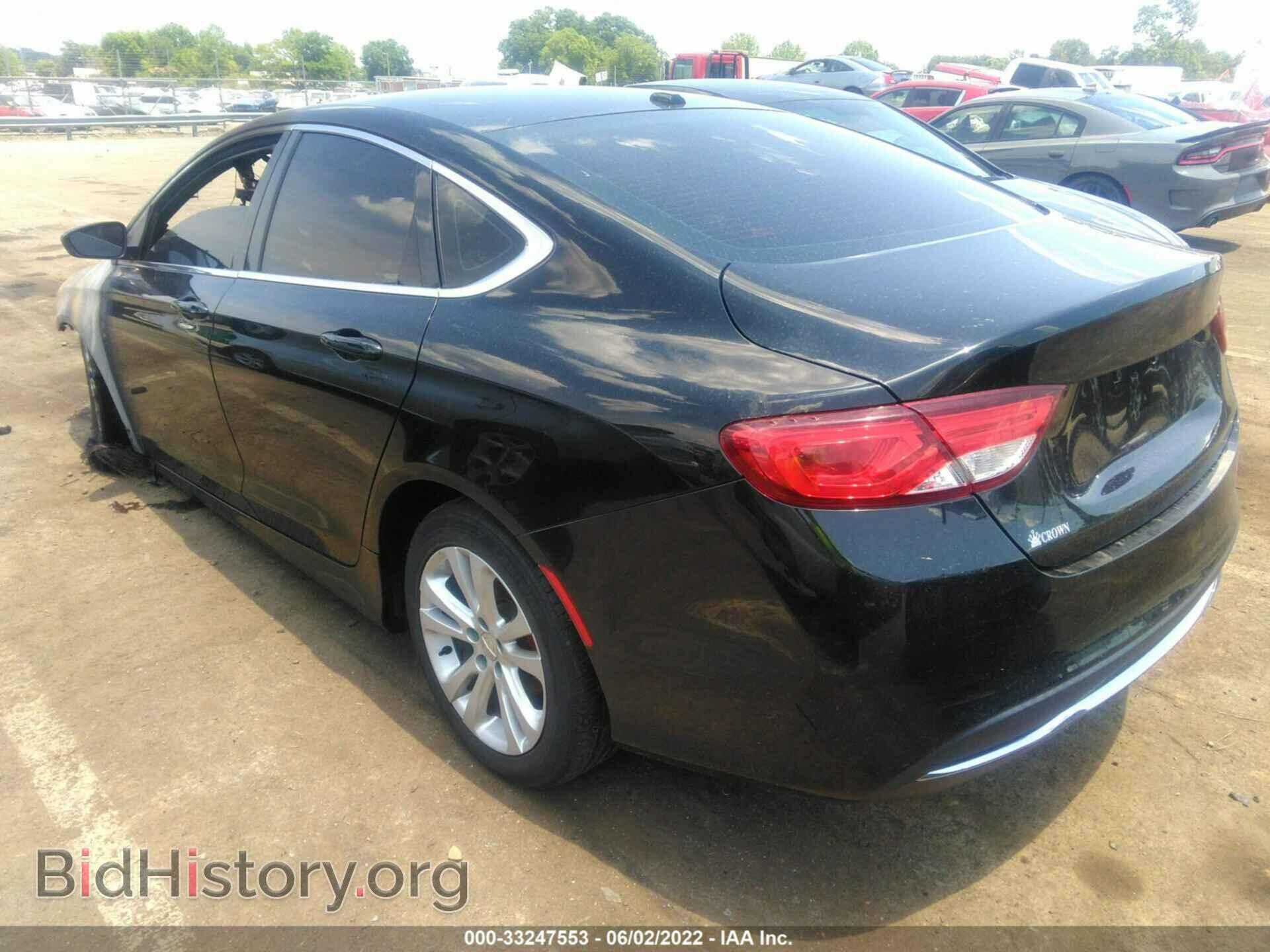 2015 CHRYSLER 200 - VIN: 1C3CCCAB0FN559635 - Фото 3