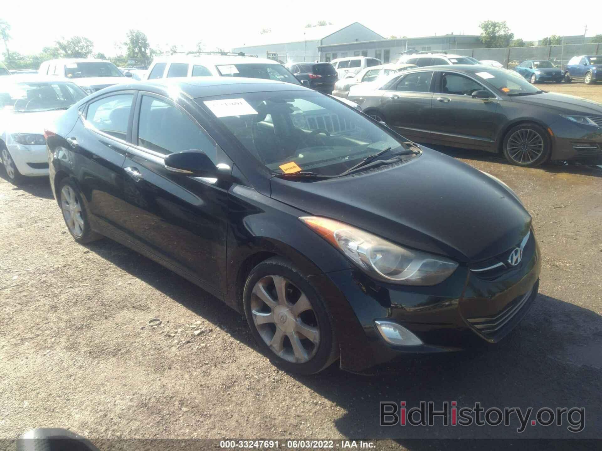 Photo KMHDH4AE2BU125794 - HYUNDAI ELANTRA 2011