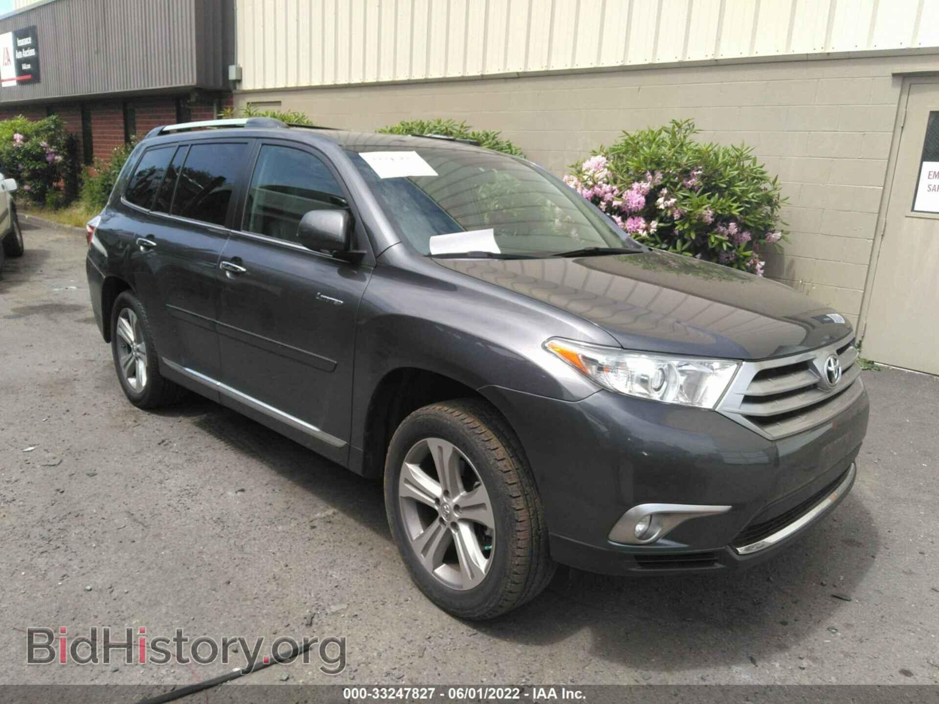 Фотография 5TDDK3EH1DS213084 - TOYOTA HIGHLANDER 2013