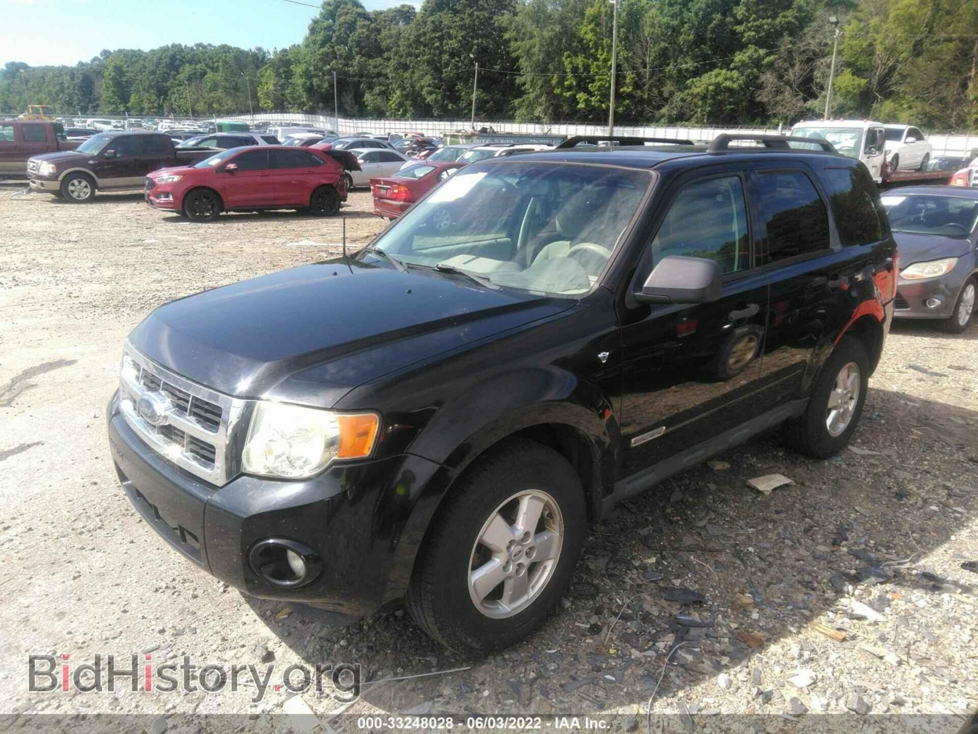 2008 FORD ESCAPE - VIN: 1FMCU03198KD30379 - Фото 2