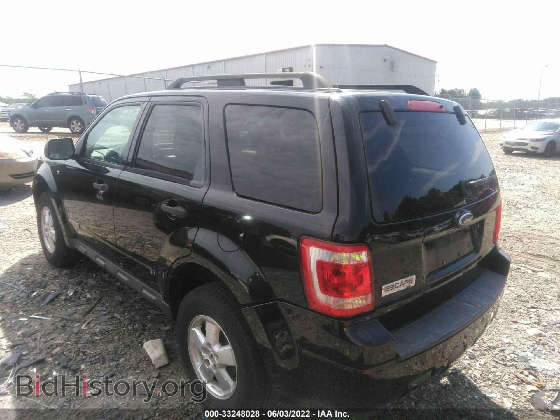 2008 FORD ESCAPE - VIN: 1FMCU03198KD30379 - Фото 3