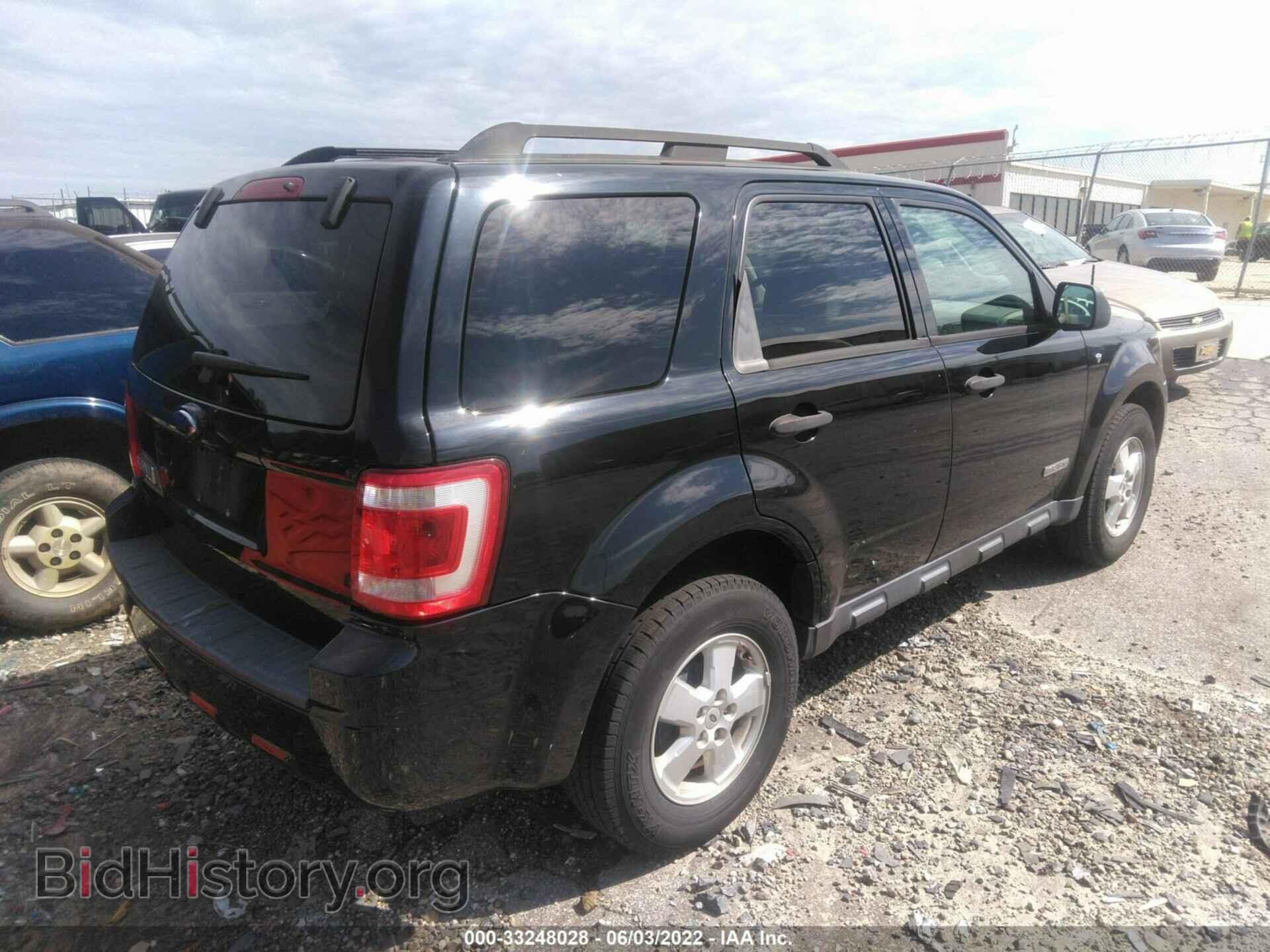 2008 FORD ESCAPE - VIN: 1FMCU03198KD30379 - Фото 4