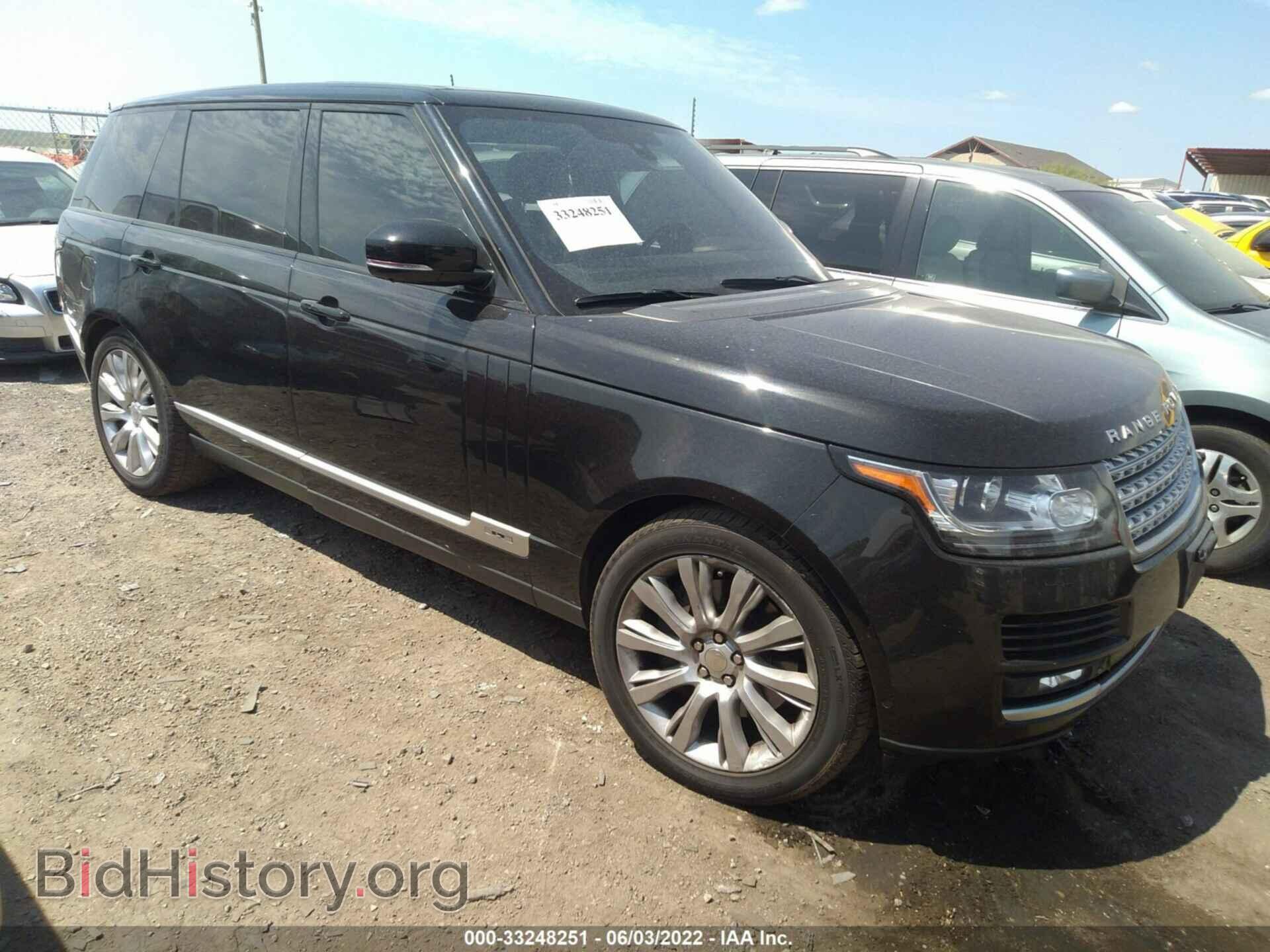 Photo SALGS3TF6FA204551 - LAND ROVER RANGE ROVER 2015