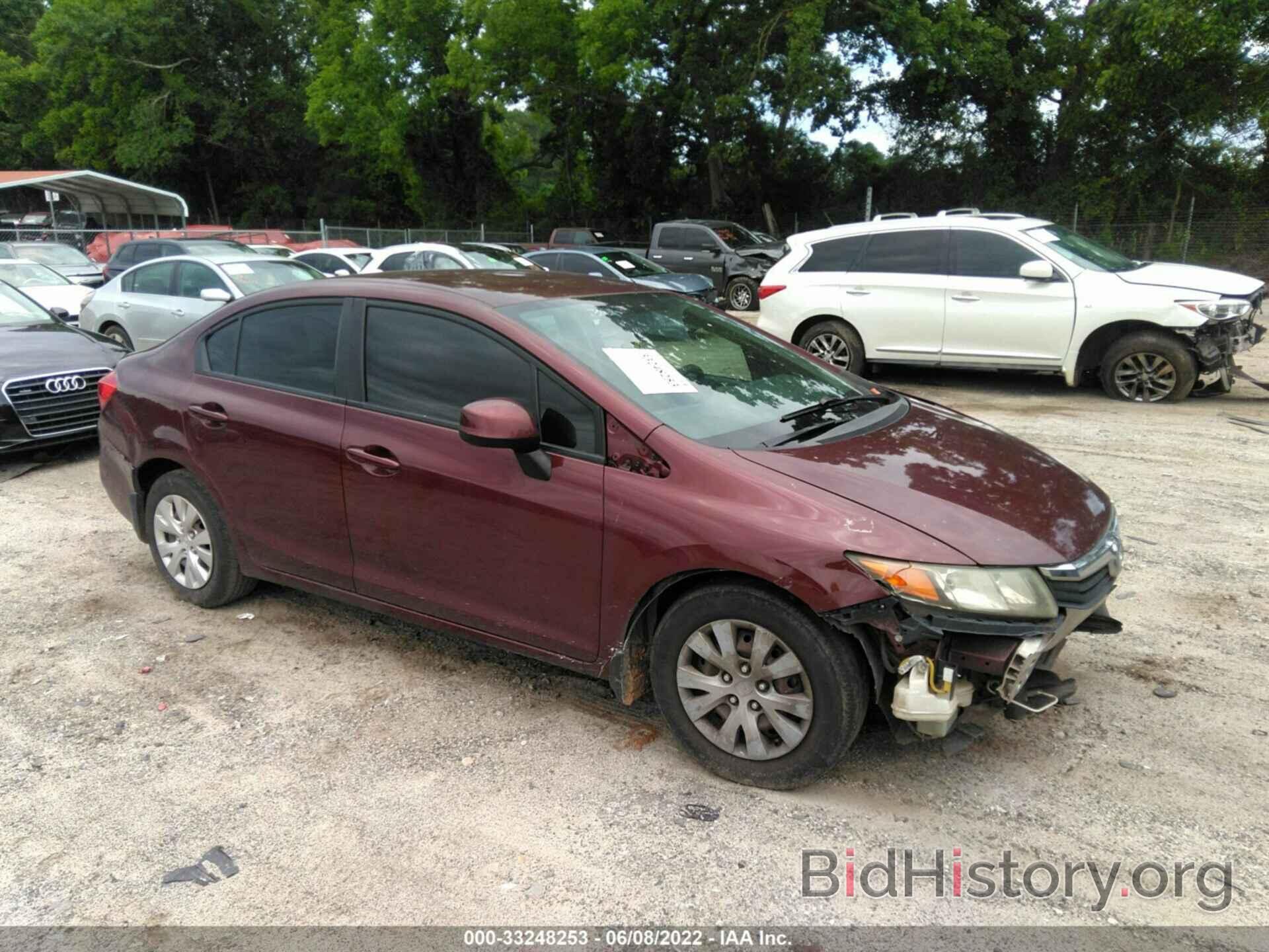 Photo 19XFB2F57CE025038 - HONDA CIVIC SDN 2012