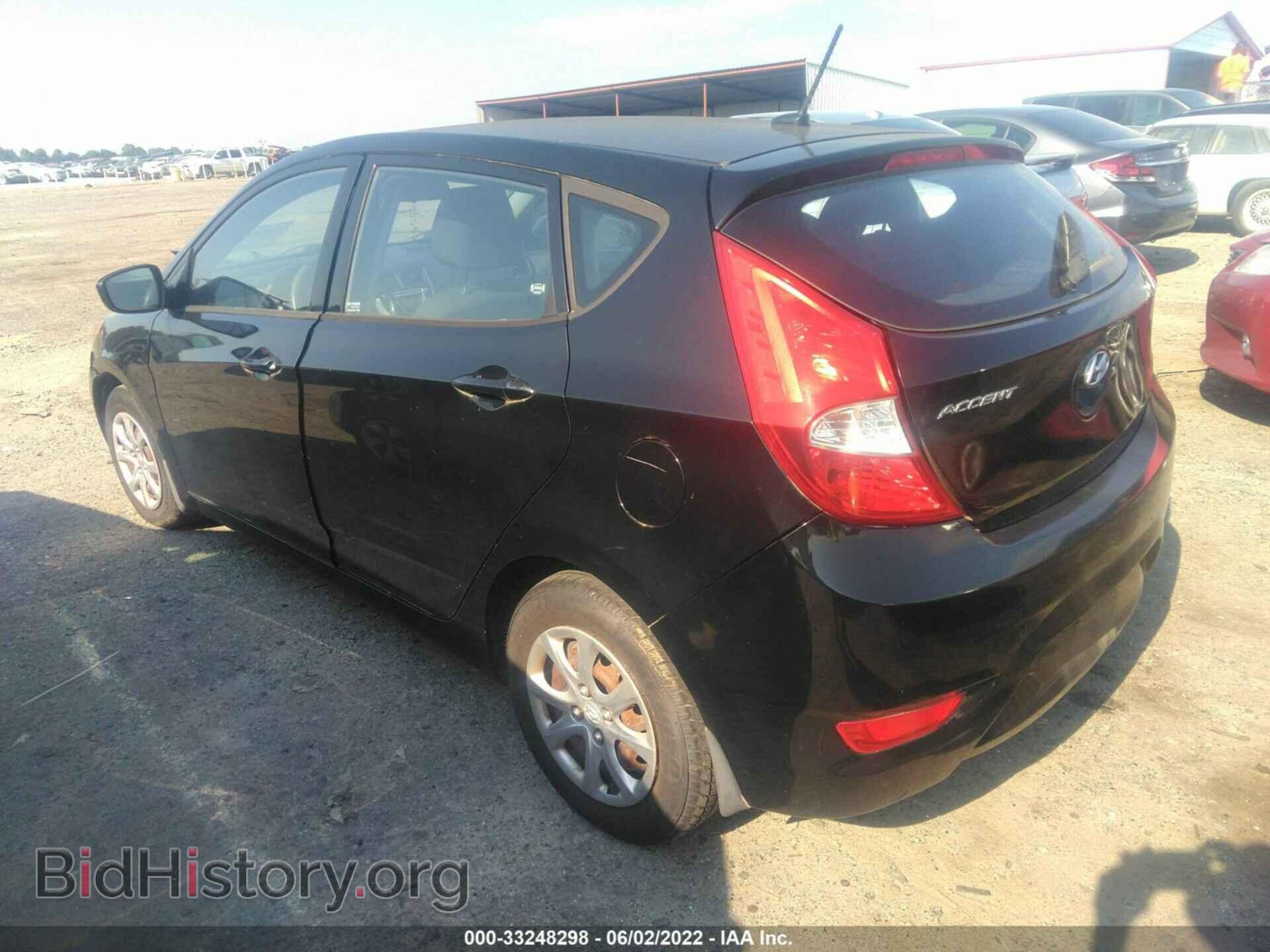 2012 HYUNDAI ACCENT - VIN: KMHCT5AE9CU056958 - Фото 3