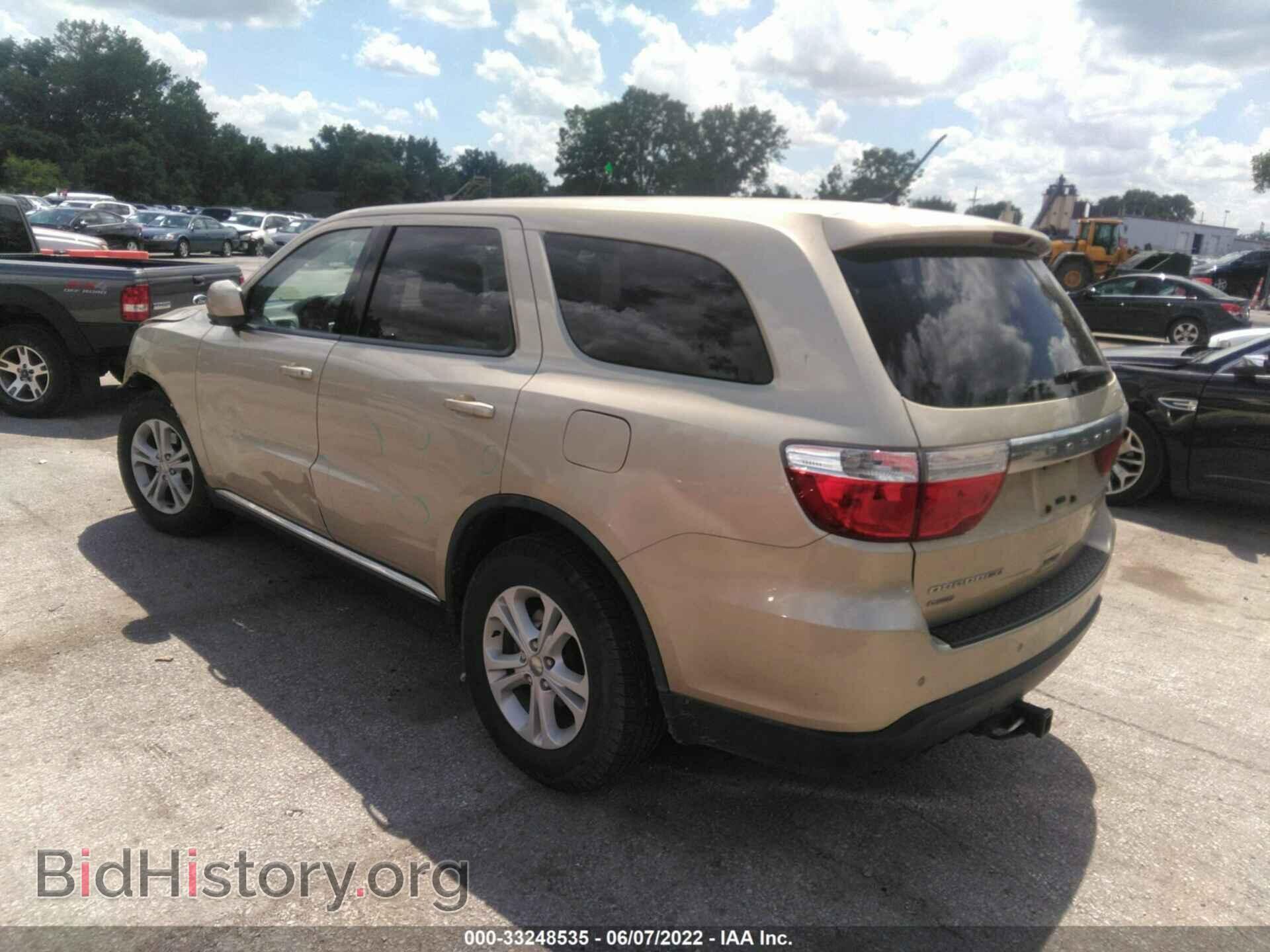 2011 DODGE DURANGO - VIN: 1D4RE2GG2BC712425 - Фото 3